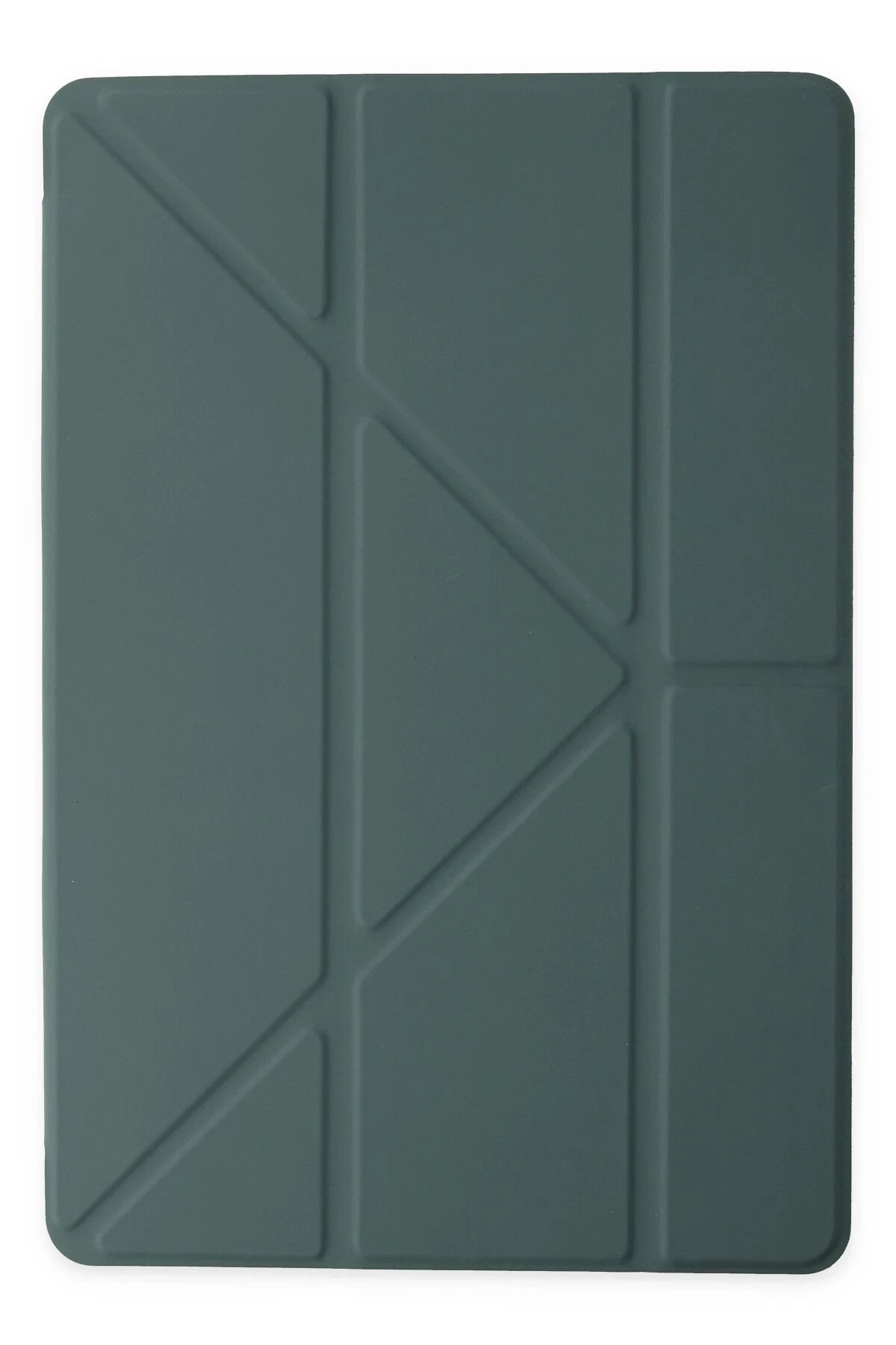 Xiaomi Redmi Pad SE Kılıf Kalemlikli Mars Tablet Kılıfı - Koyu Yeşil-(5796)