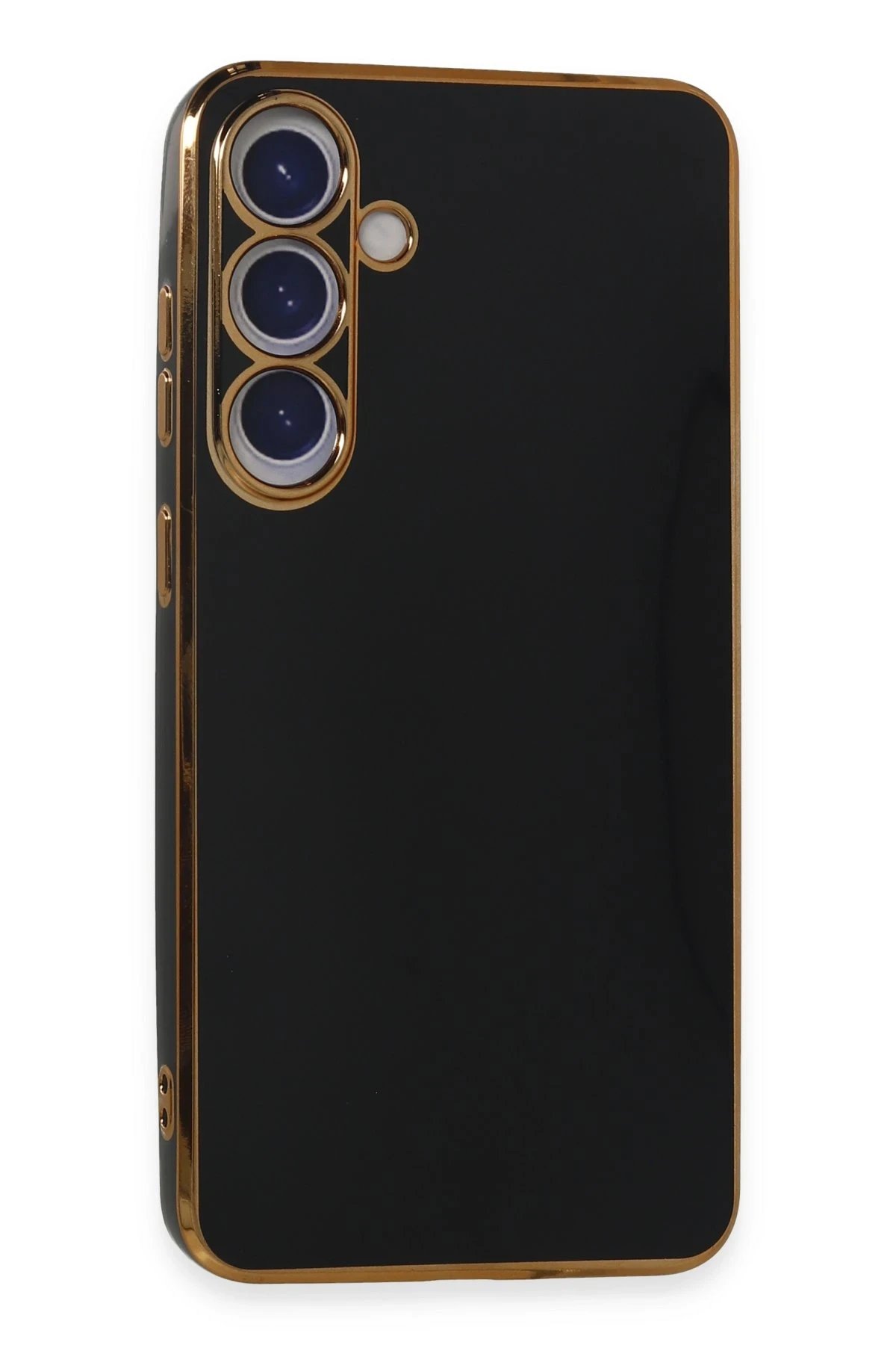 Samsung Galaxy S24 Plus Kılıf Volet Silikon - Siyah-(5796)