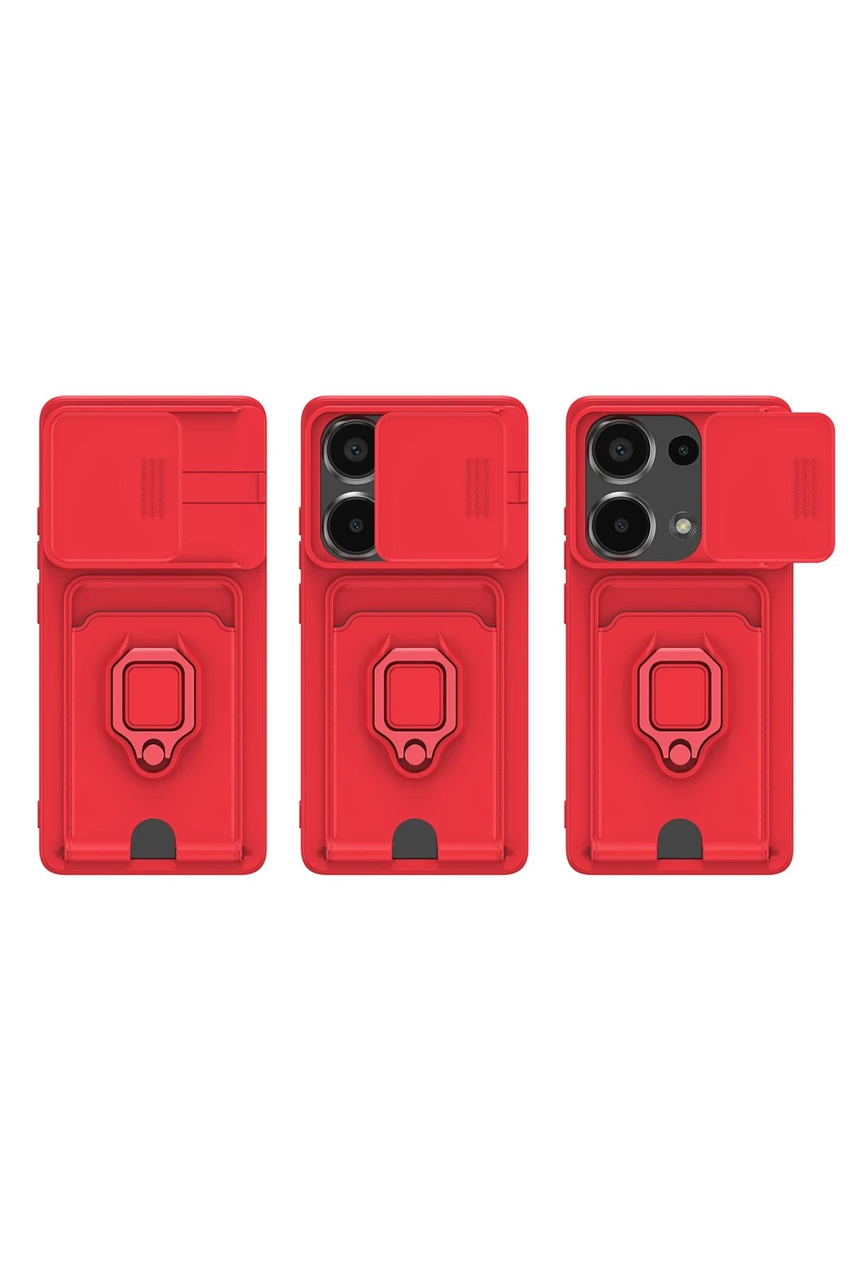 Zuma Kartvizitli Yüzüklü Silikon KılıfKart Bölmeli | Kamera Korumalı | Stand Yüzük Destekli | Soft TPU Tasarım✅ Entegre Kart Bölmesi – Pratik Taşıma Arka kısmında yer alan özel kart haznesi