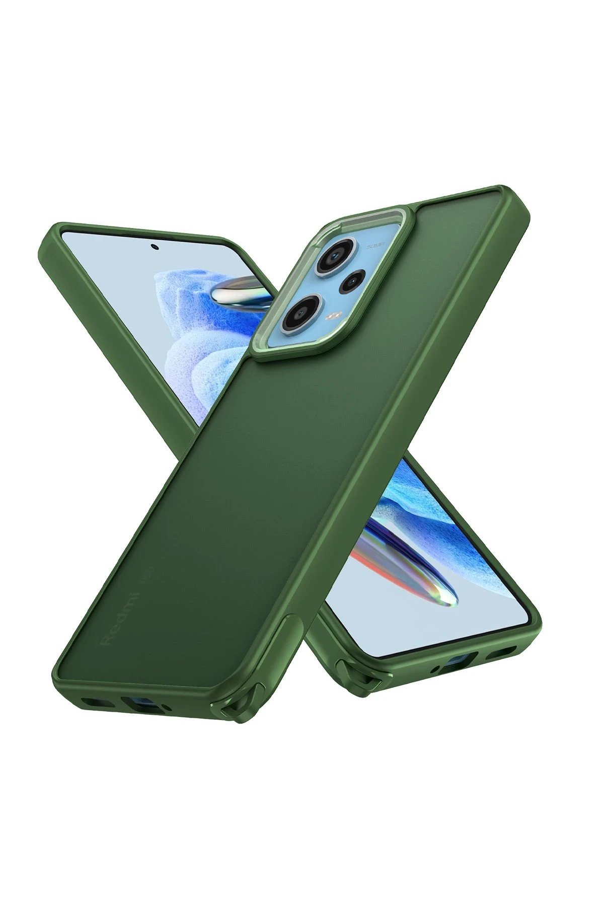 Xiaomi Redmi Note 12 Pro 5G Kılıf Elegant Kapak - Yeşil-(5796)