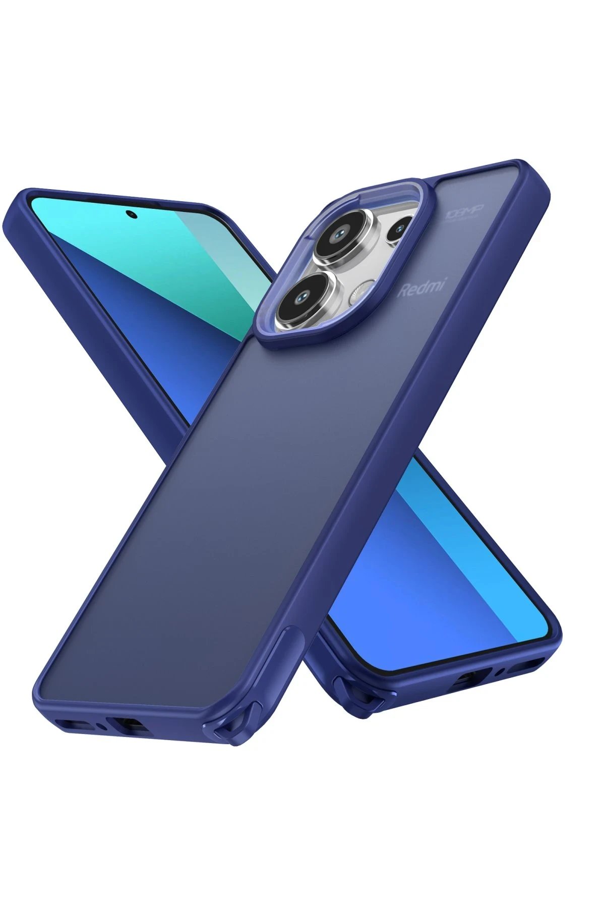 Xiaomi Redmi Note 13 Pro 4G Kılıf Elegant Kapak - Lacivert-(5796)