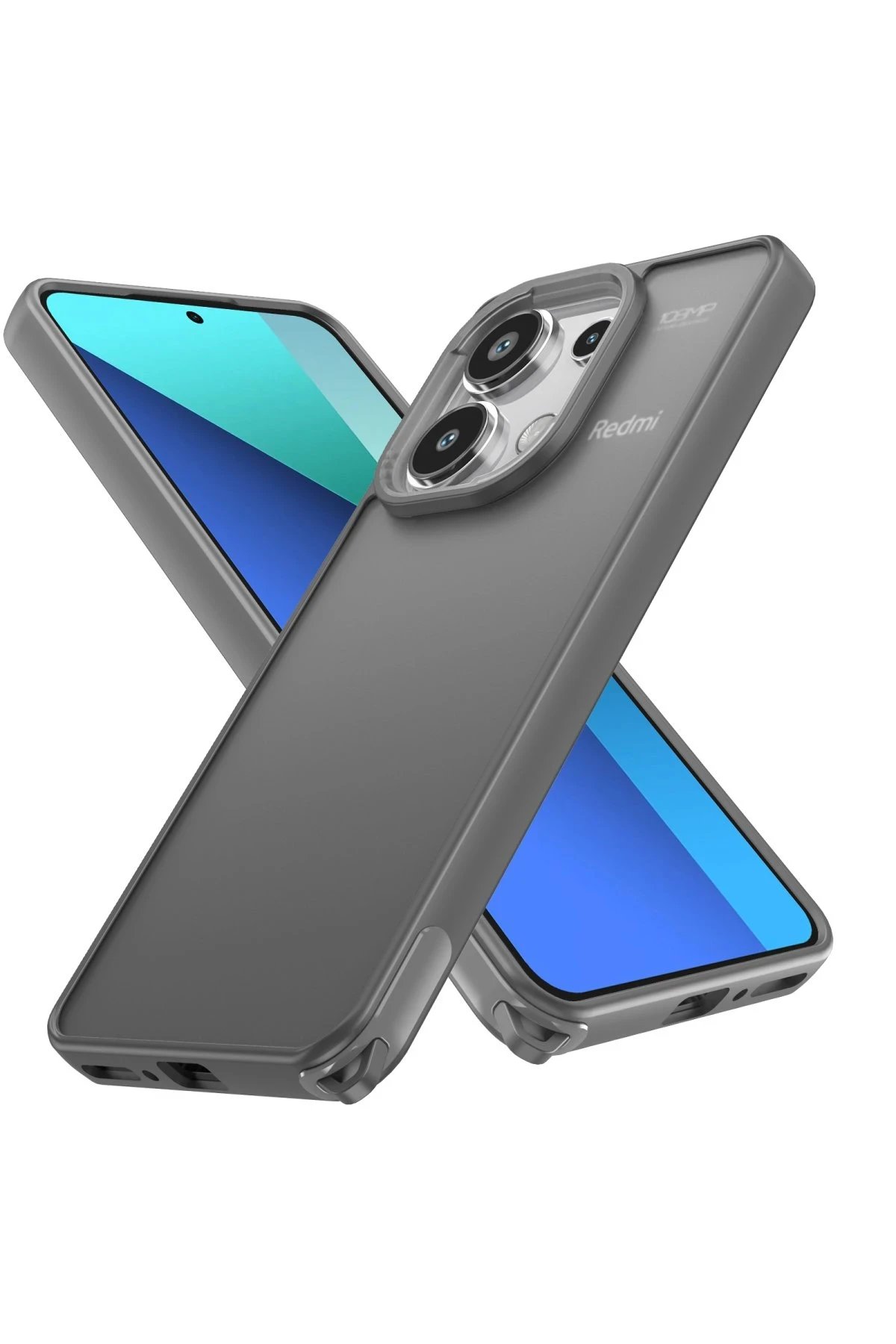 Xiaomi Redmi Note 13 Pro 4G Kılıf Elegant Kapak - Titan Gri-(5796)