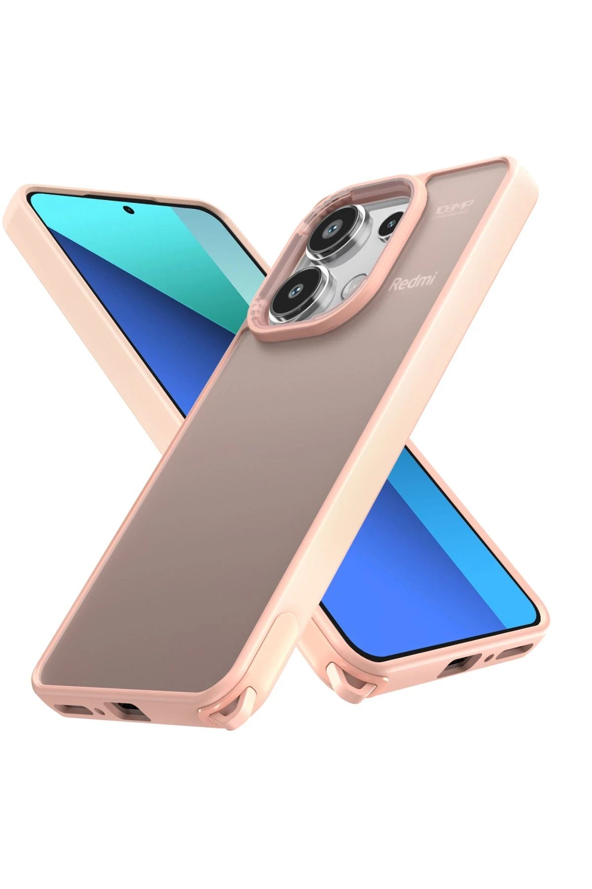 Xiaomi Redmi Note 13 4G Kılıf Elegant Kapak - Pudra-(5796)