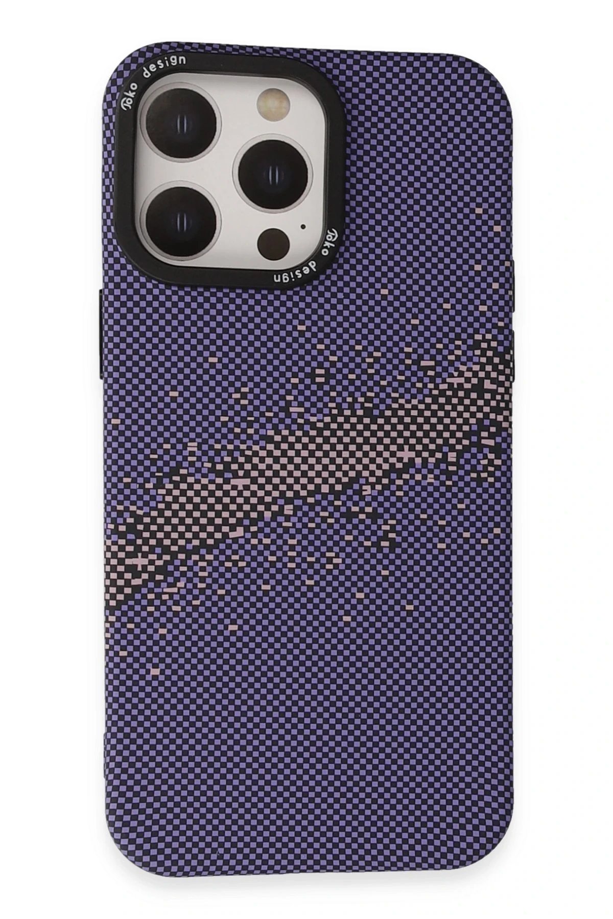 iPhone 15 Pro Max Basel Kapak - Derin Mor-(5796)