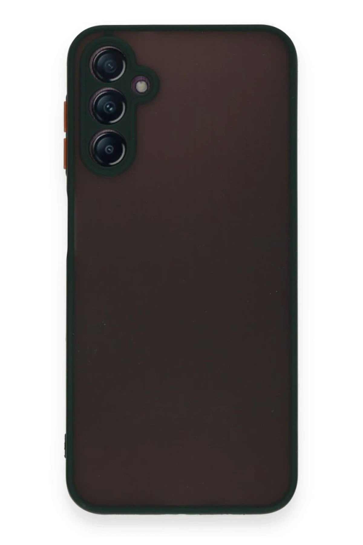 Samsung Galaxy A25 5G Kılıf Montreal Silikon Kapak - Yeşil-(5796)