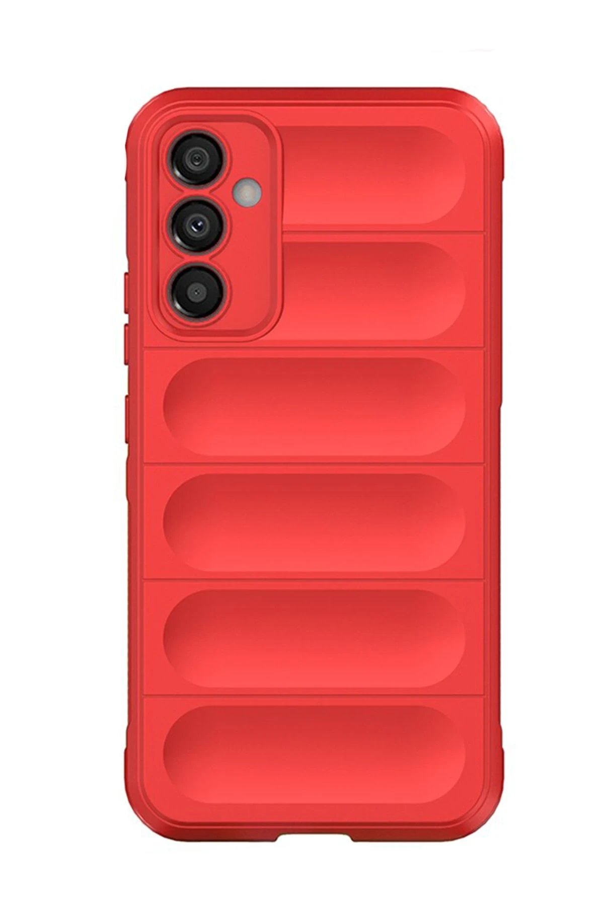 Samsung Galaxy A15 4G Kılıf Optimum Silikon - Kırmızı-(5796)