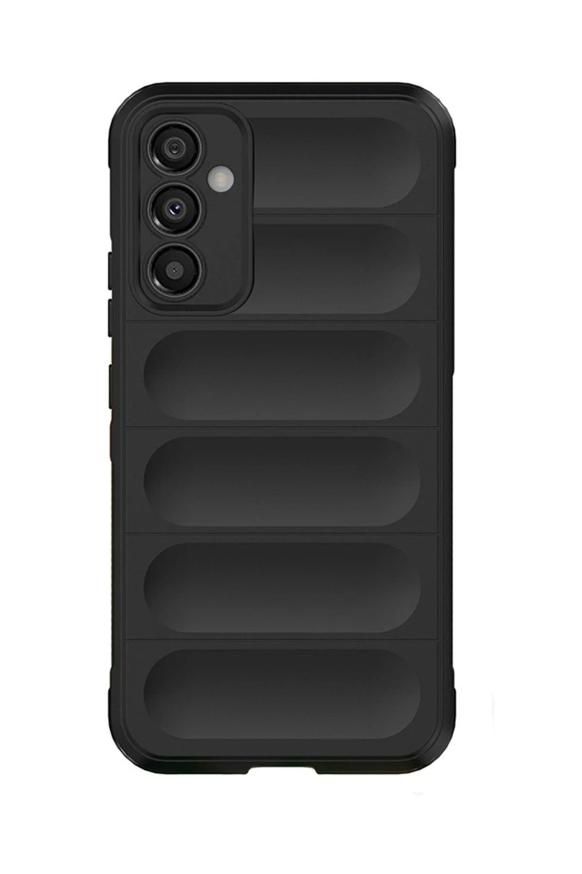 Samsung Galaxy A25 5G Kılıf Optimum Silikon - Siyah-(5796)