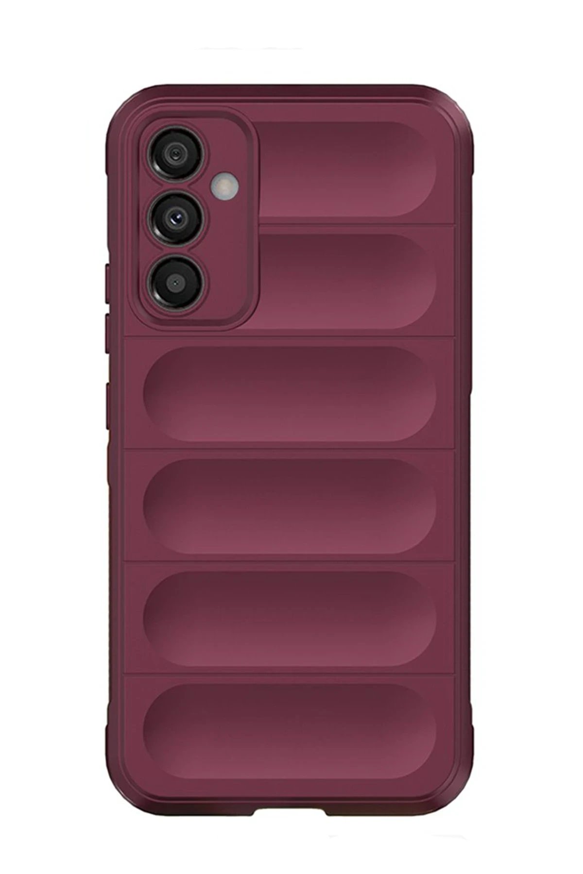 Samsung Galaxy A05S Kılıf Optimum Silikon - Bordo-(5796)