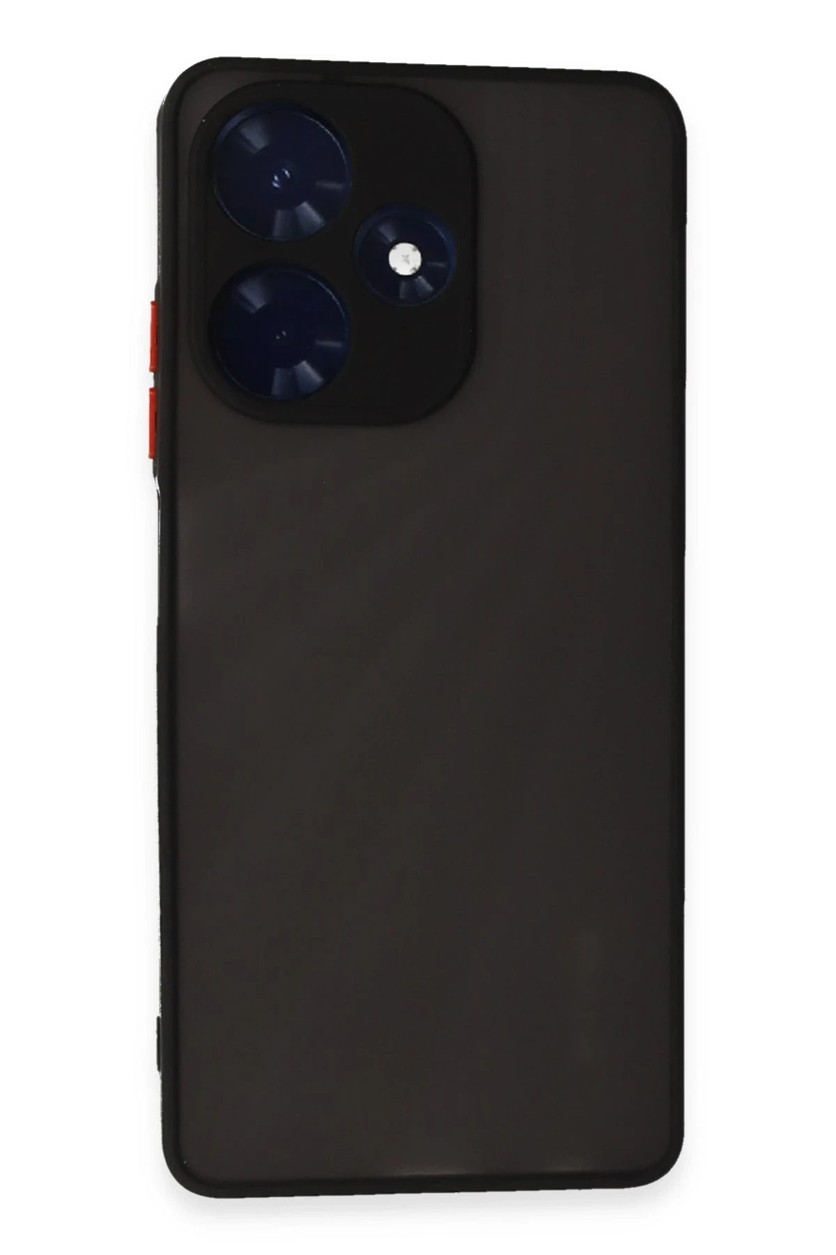 İnfinix Hot 30 4G Kılıf Montreal Silikon Kapak - Siyah-(5796)