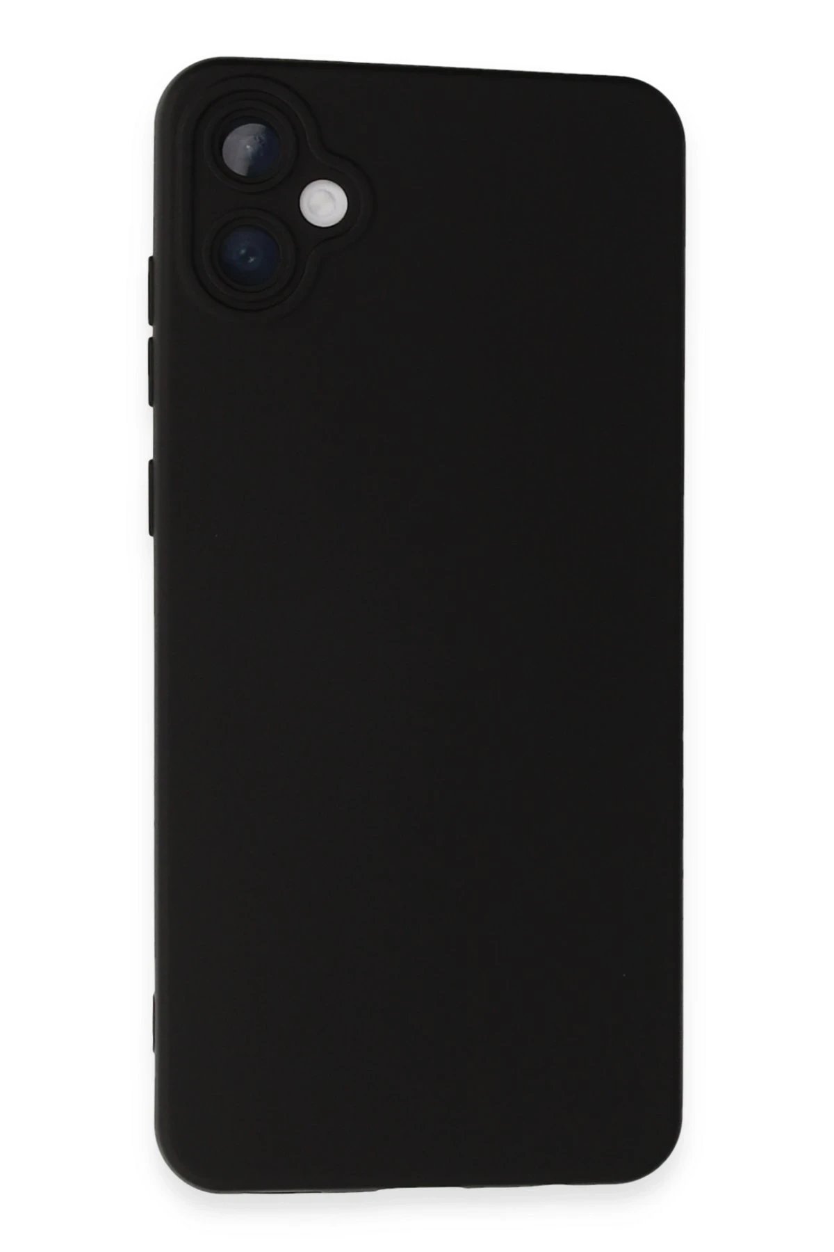 Samsung Galaxy A05 Kılıf Nano içi Kadife Silikon - Siyah-(5796)