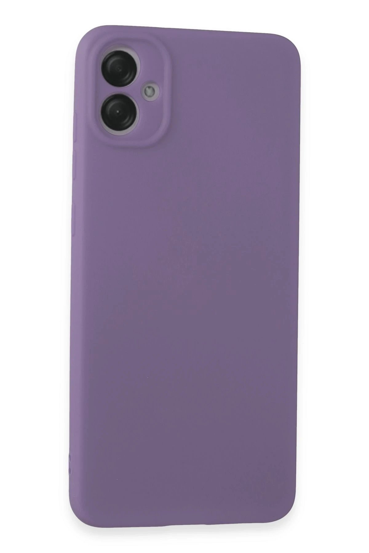 Samsung Galaxy A05 Kılıf First Silikon - Lila-(5796)