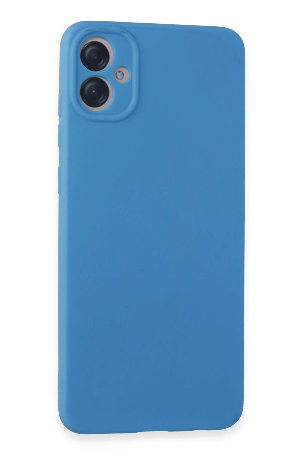 Samsung Galaxy A05 Kılıf First Silikon - Mavi-(5796)