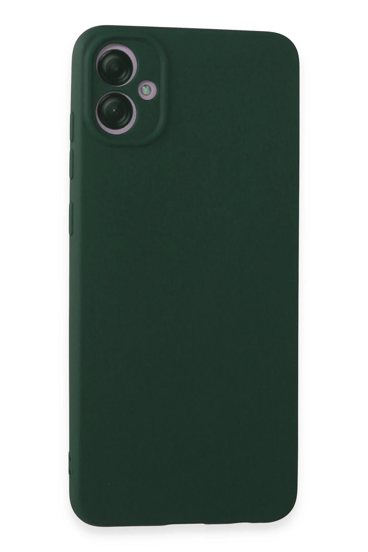 Samsung Galaxy A05 Kılıf First Silikon - Koyu Yeşil-(5796)