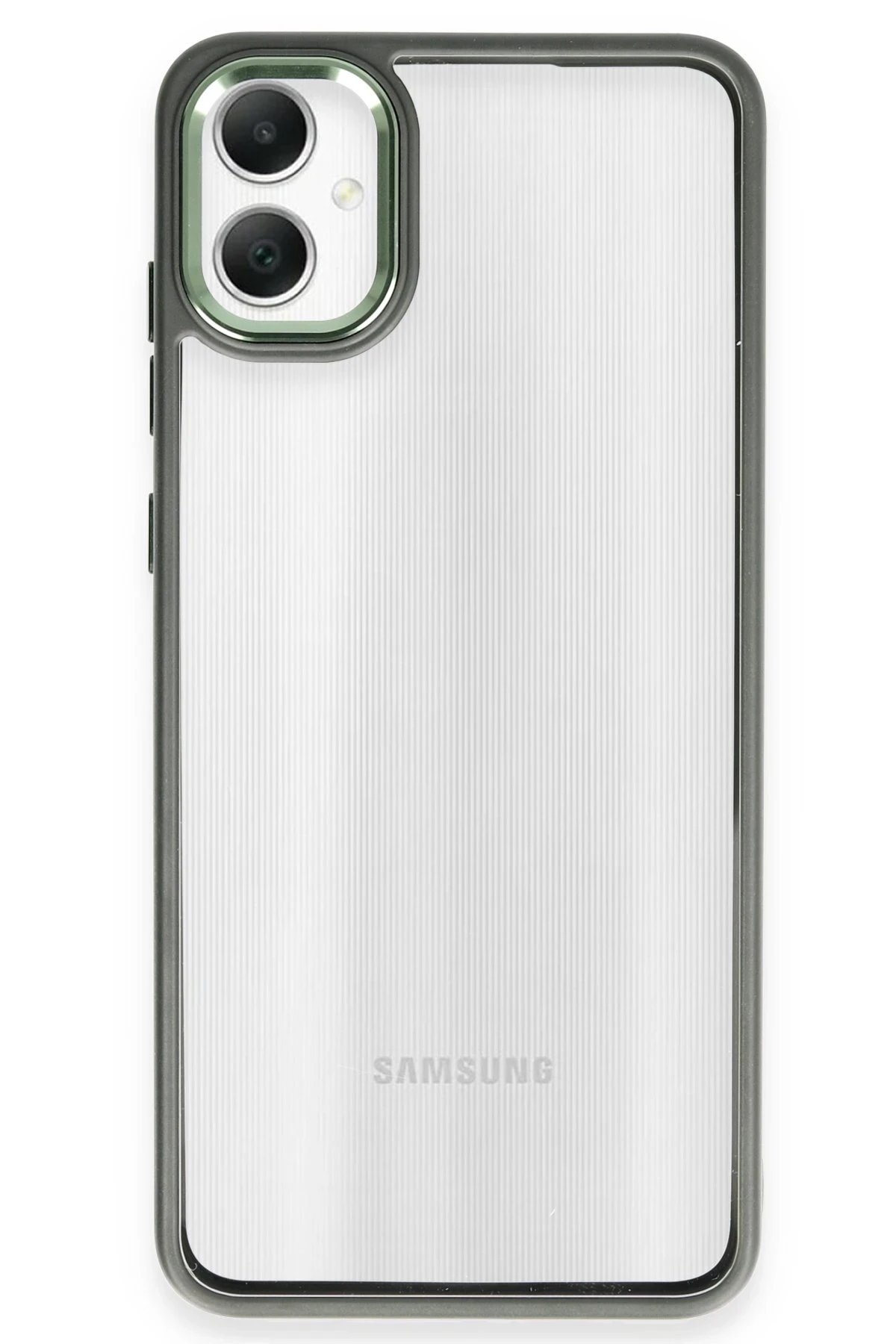 Samsung Galaxy A05 Kılıf Power Silikon - Koyu Yeşil-(5796)