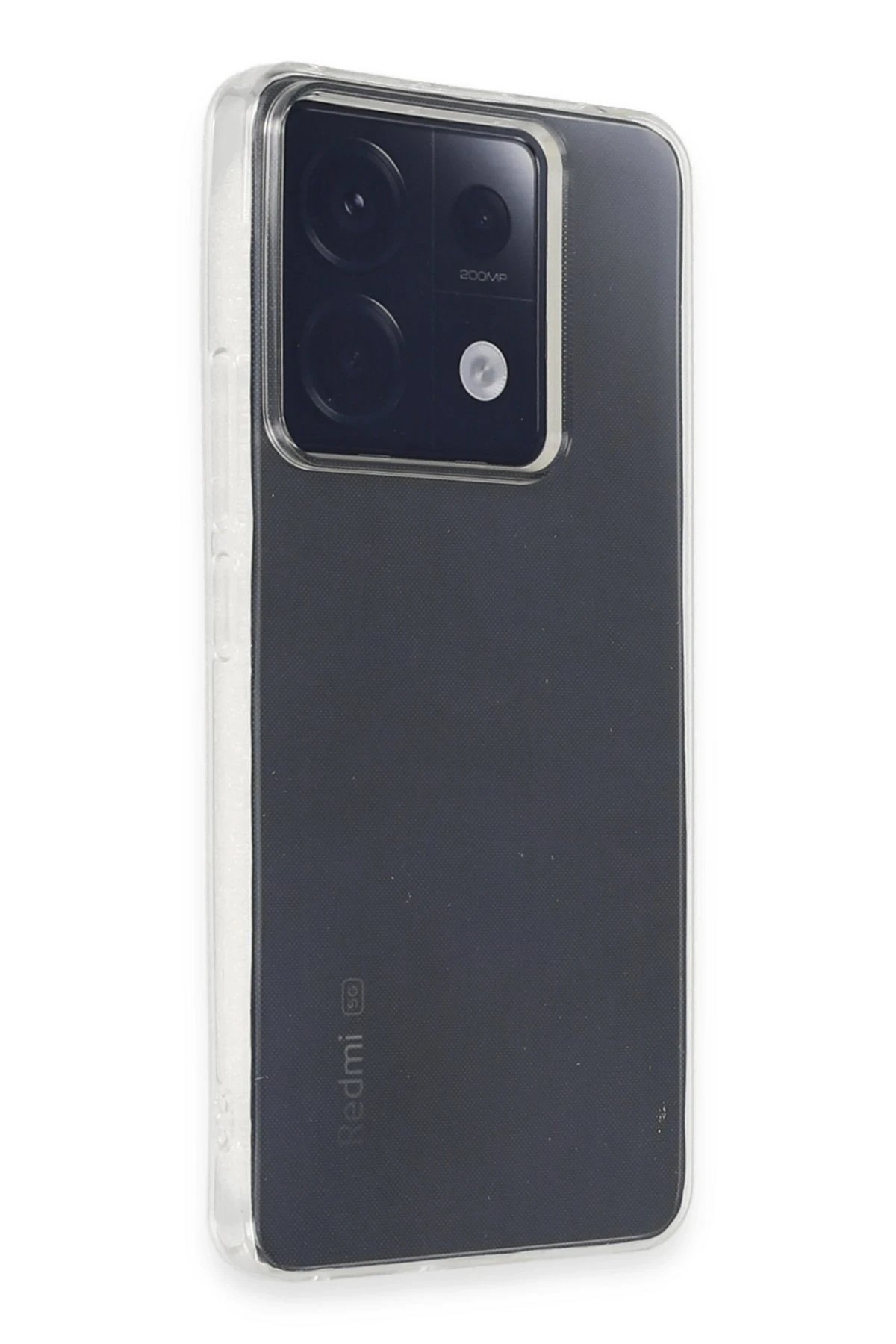 Xiaomi Poco X6 Kılıf Lüx Şeffaf Silikon-(5796)