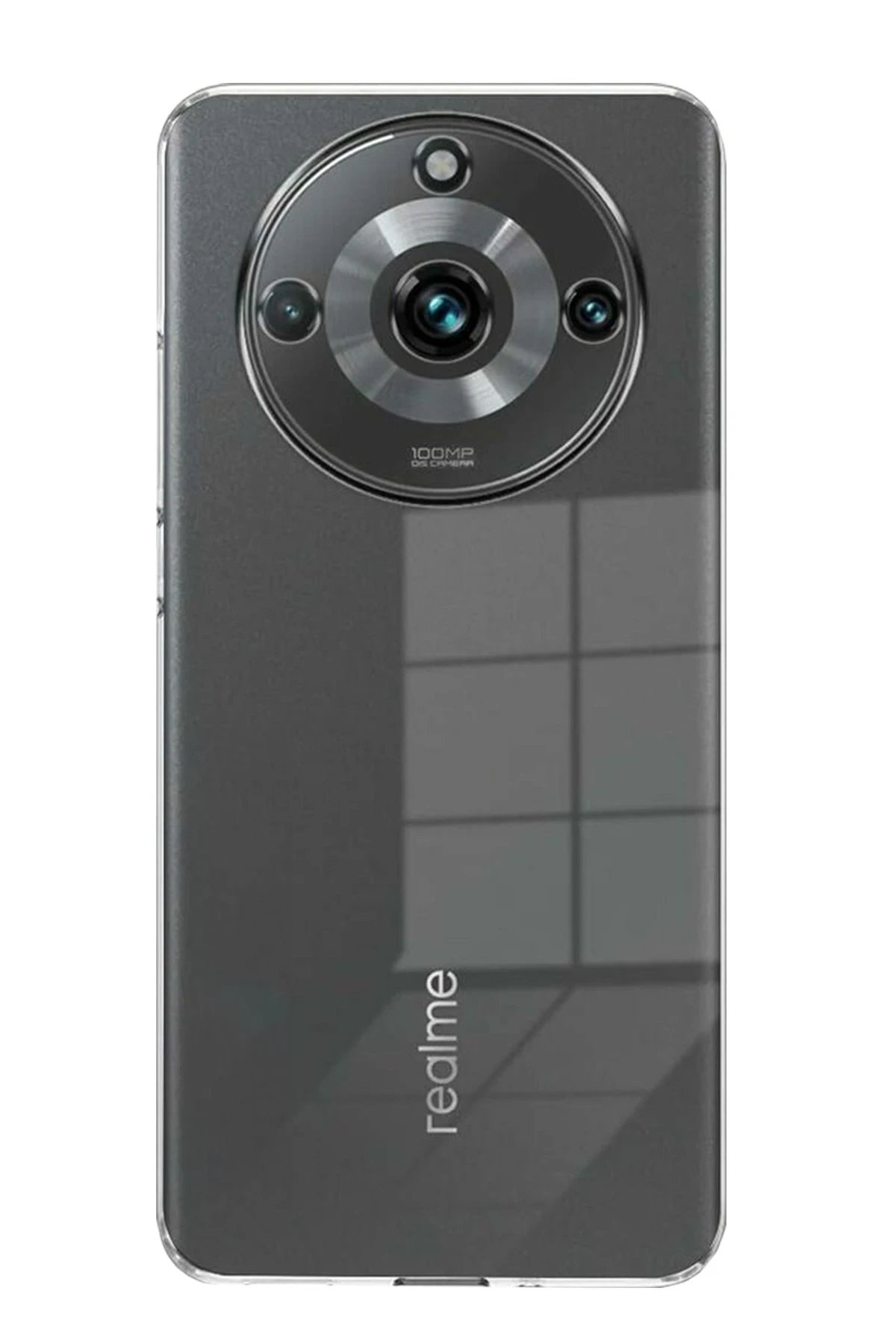 Realme 11 Pro Kılıf Lüx Şeffaf Silikon-(5796)