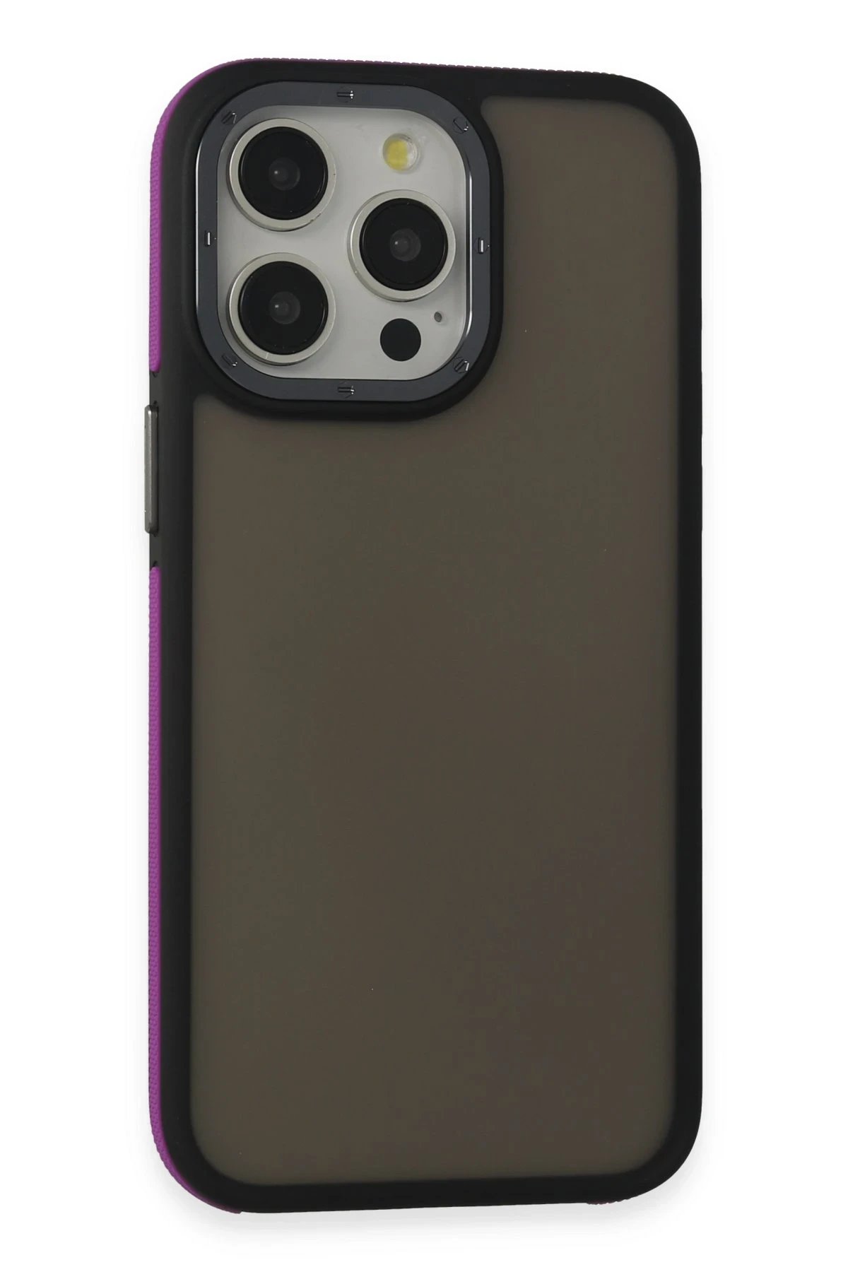 iPhone 15 Pro Harvel Kapak - Derin Mor-(5796)