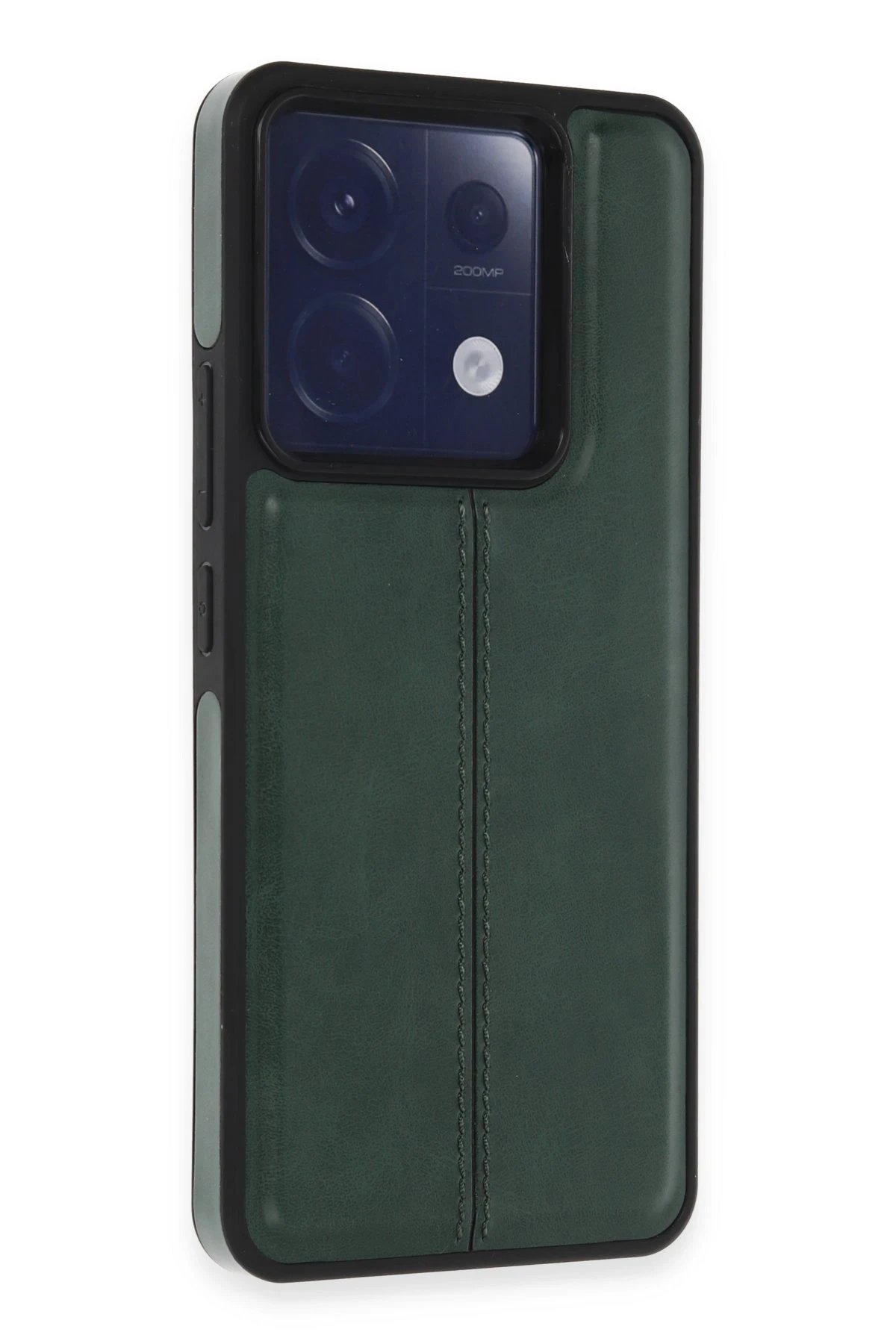 Xiaomi Redmi Note 13 Pro 5G Kılıf Ozzi Kapak - Koyu Yeşil-(5796)