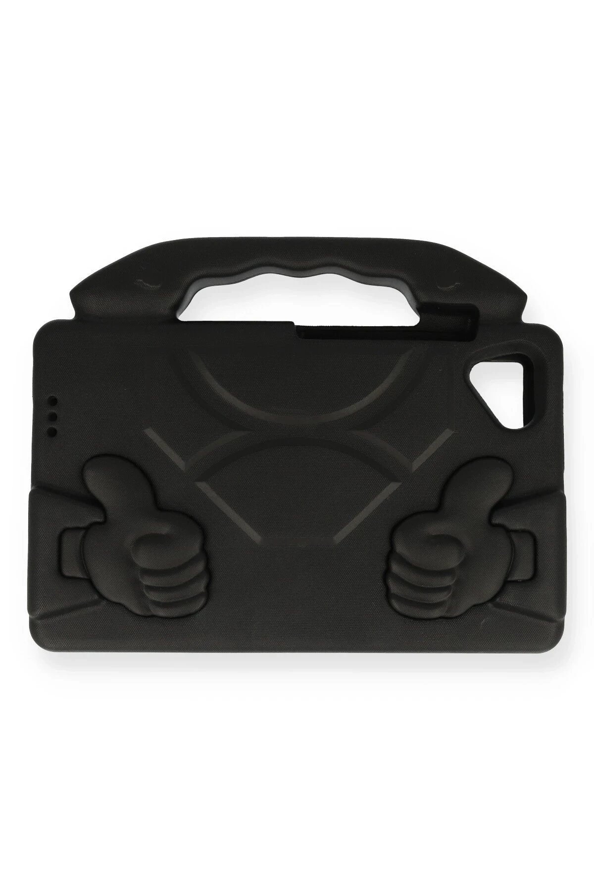 Samsung Galaxy Tab A9 Kılıf Like Stantlı Tablet Silikon - Siyah-(5796)