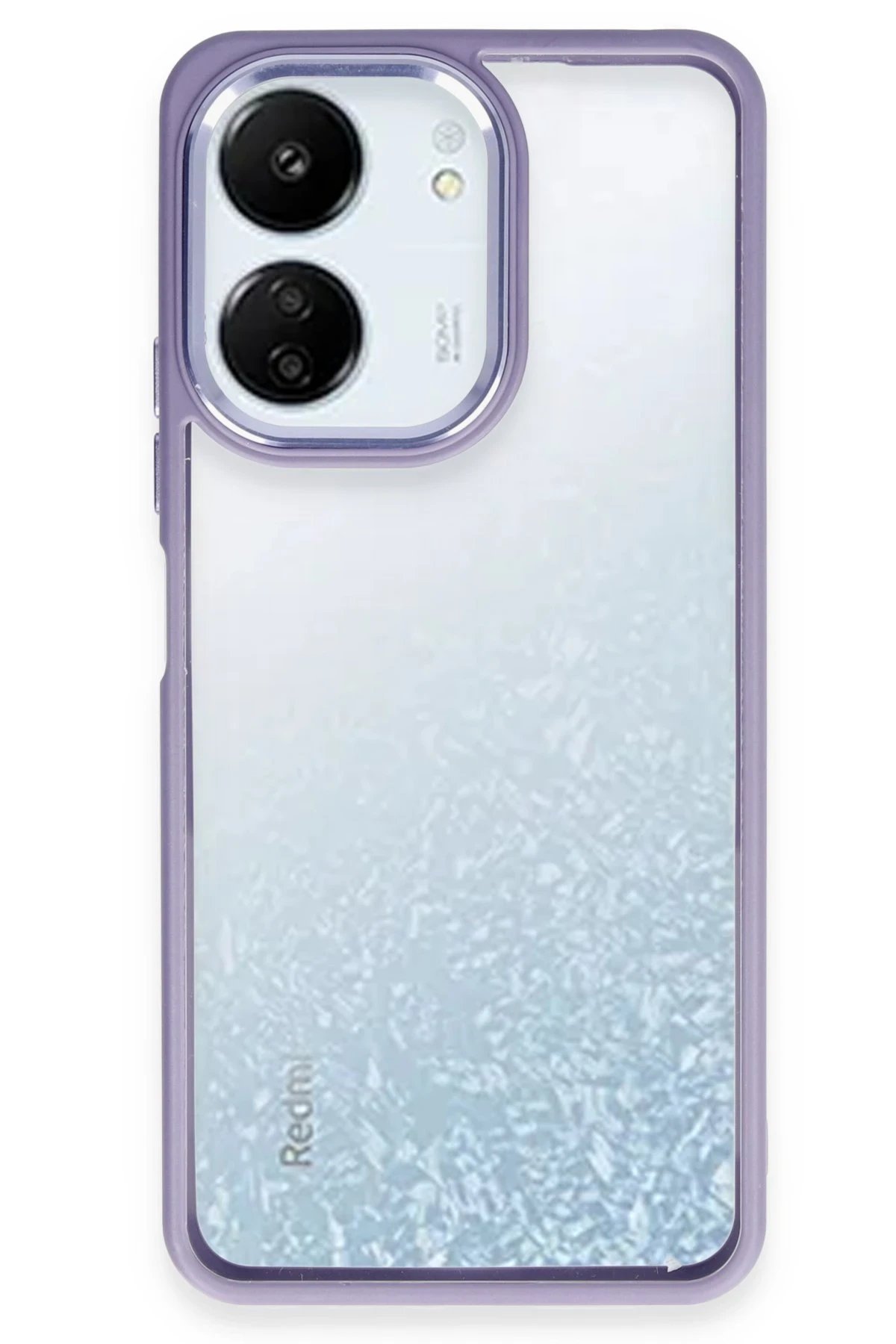 Xiaomi Redmi 13C Kılıf Power Silikon - Lila-(5796)