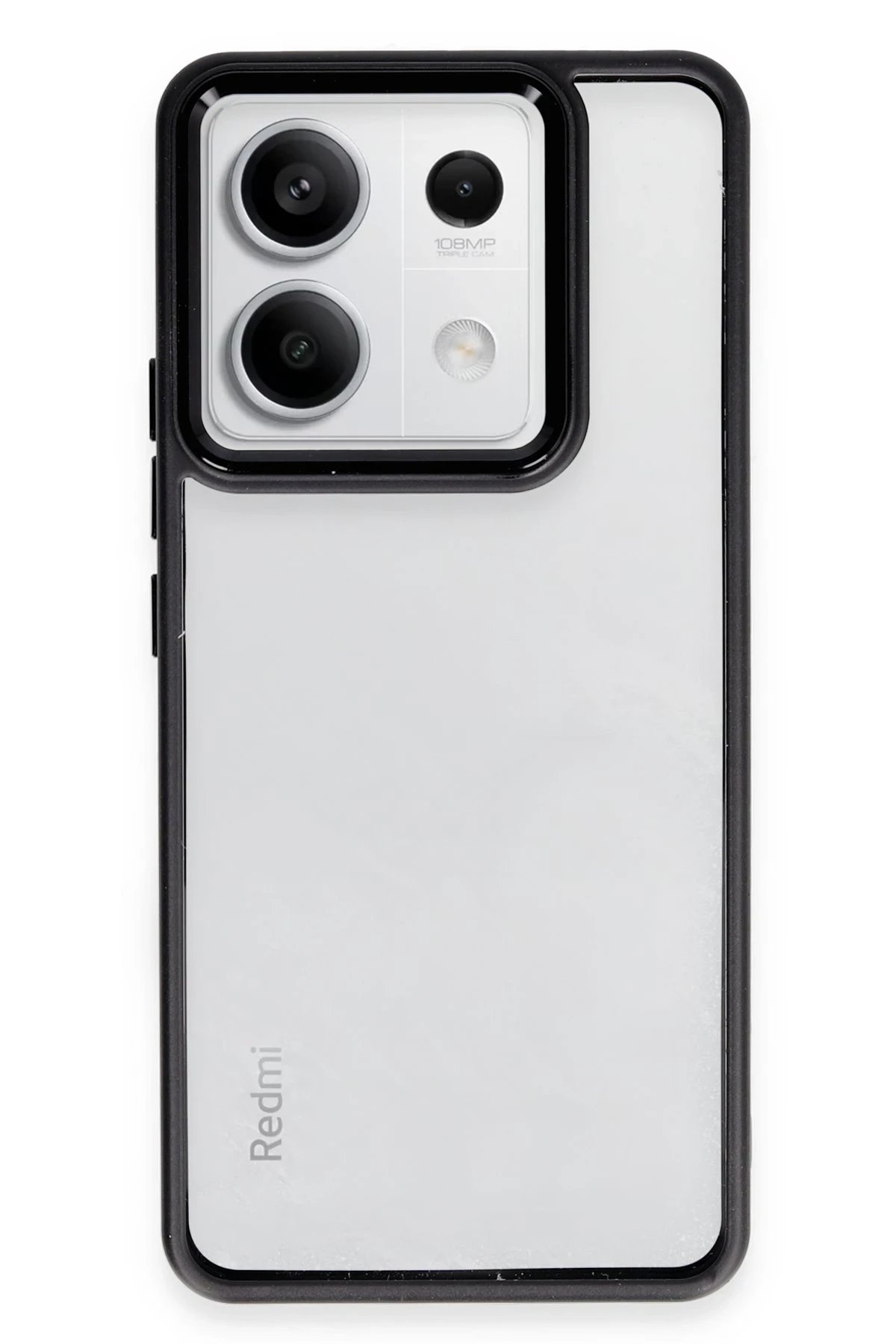 Xiaomi Redmi Note 13 4G Kılıf Power Silikon - Siyah-(5796)