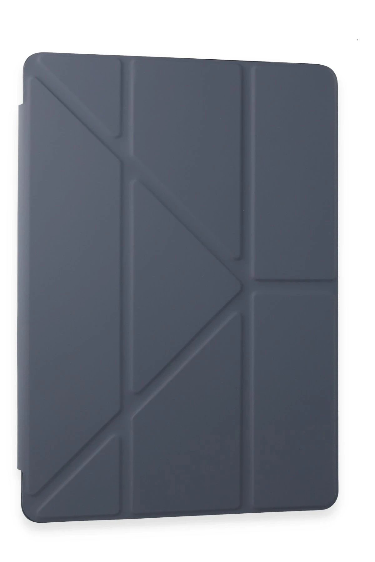 Samsung Galaxy Tab A9 Kılıf Kalemlikli Mars Tablet Kılıfı - Lila-(5796)