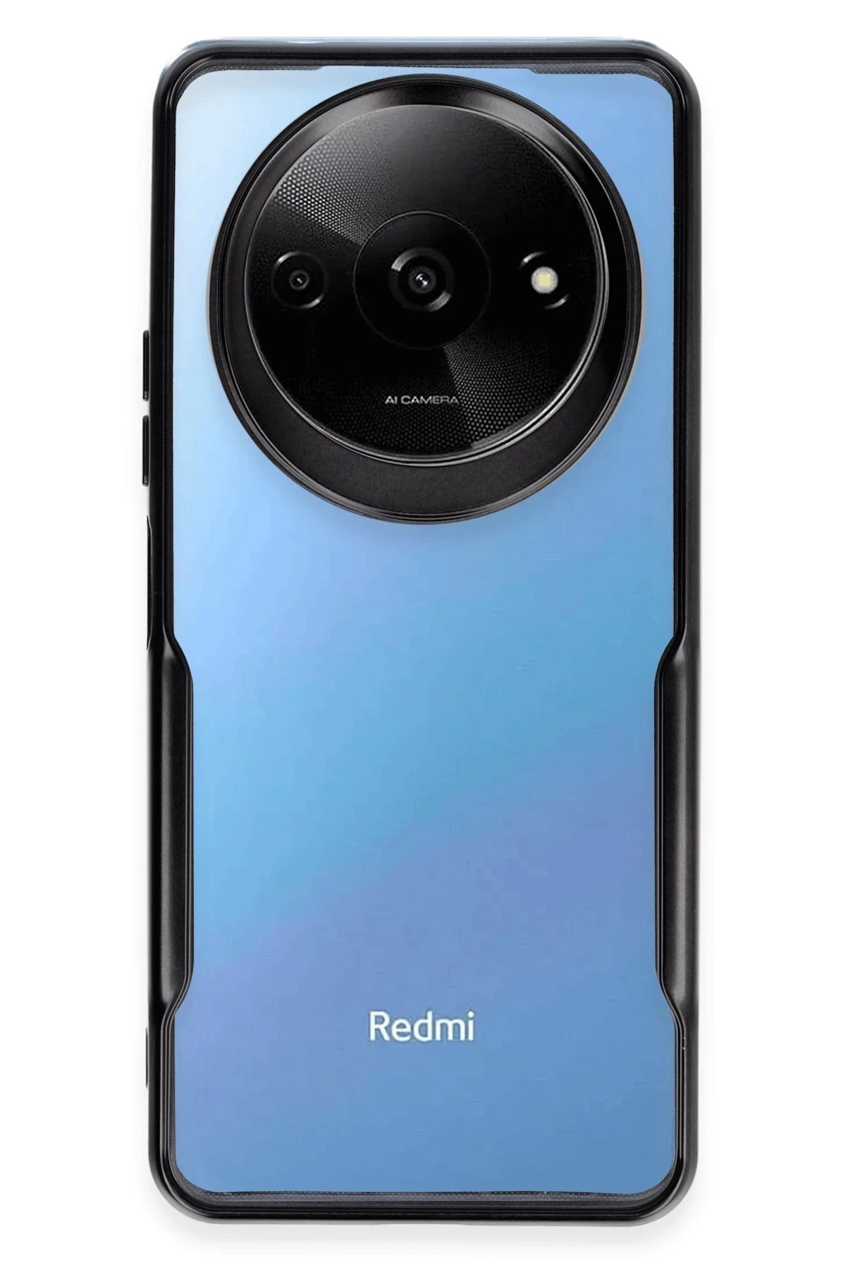 Xiaomi Redmi A3 4G Kılıf Boyi Silikon Kapak - Siyah-(5796)