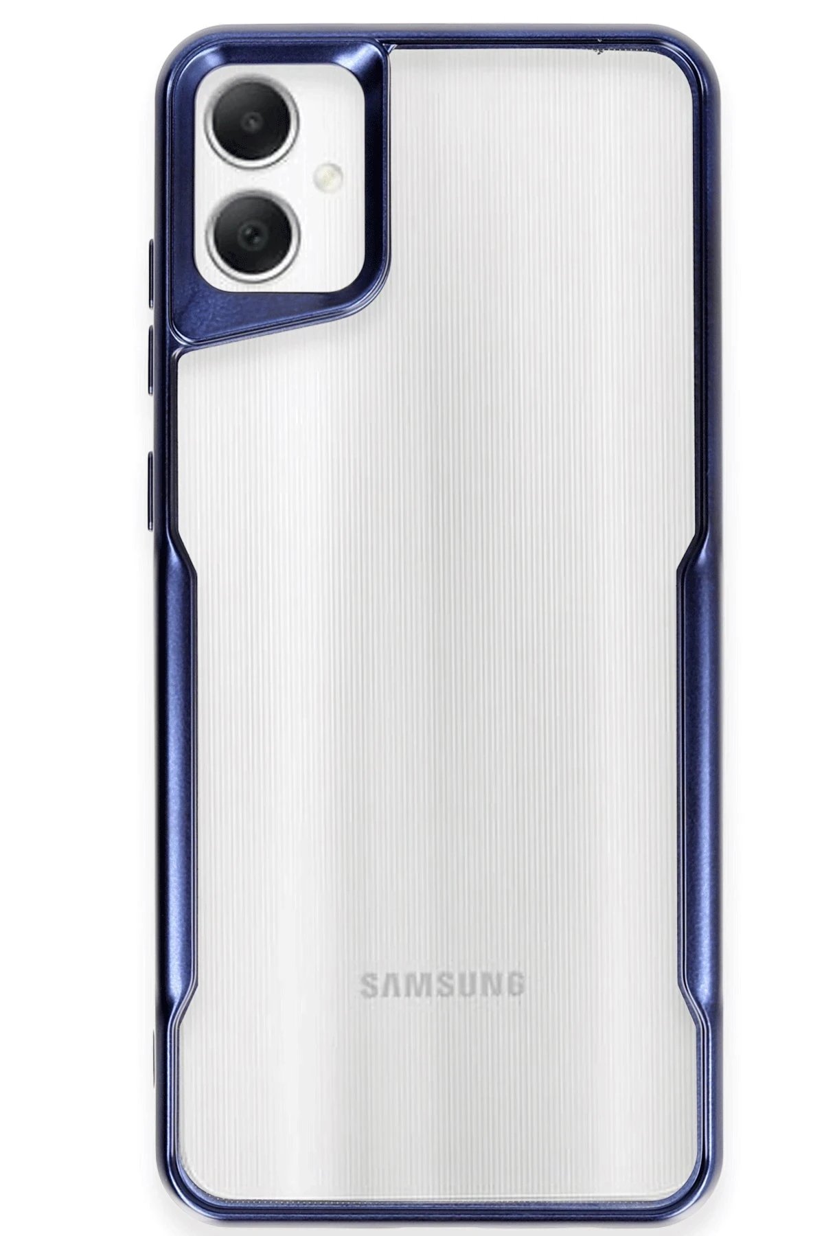 Samsung Galaxy A05 Kılıf Boyi Silikon Kapak - Lacivert-(5796)