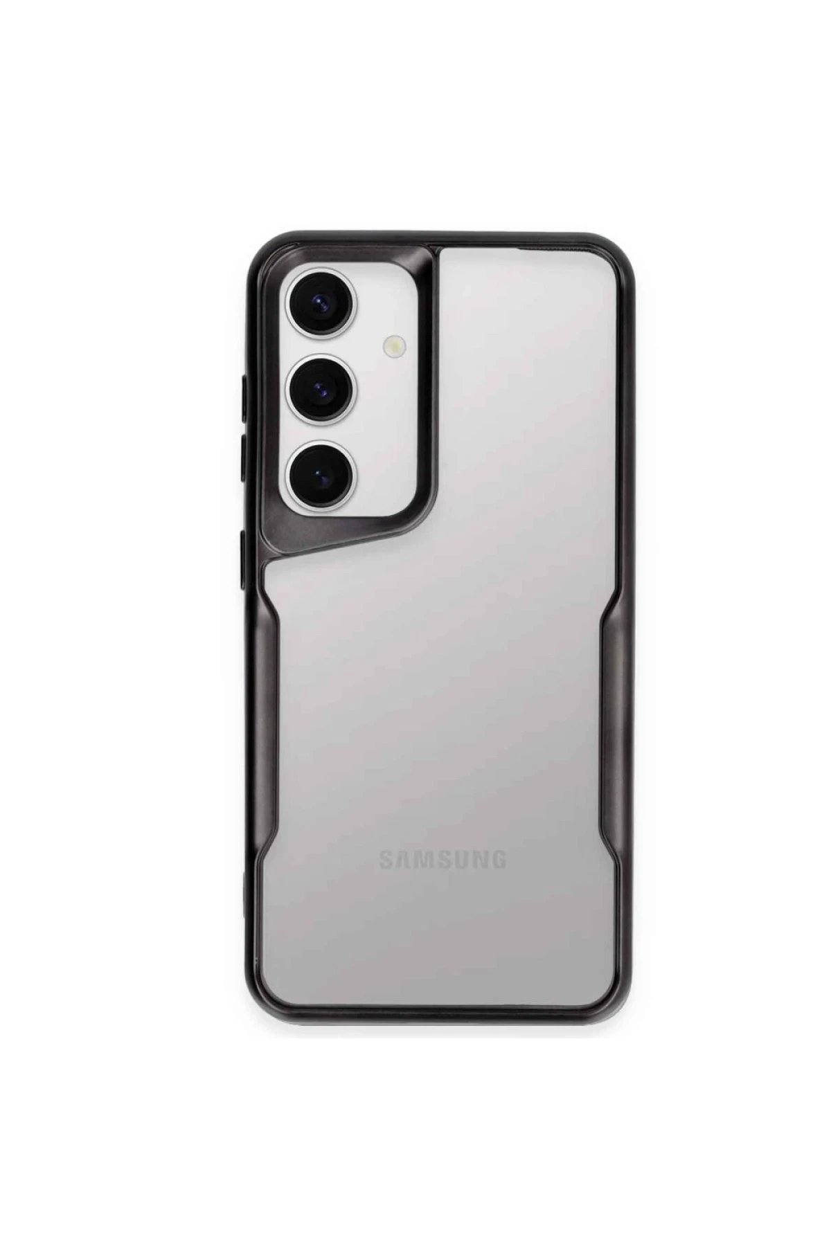 Samsung Galaxy A05S Kılıf Boyi Silikon Kapak - Siyah-(5796)