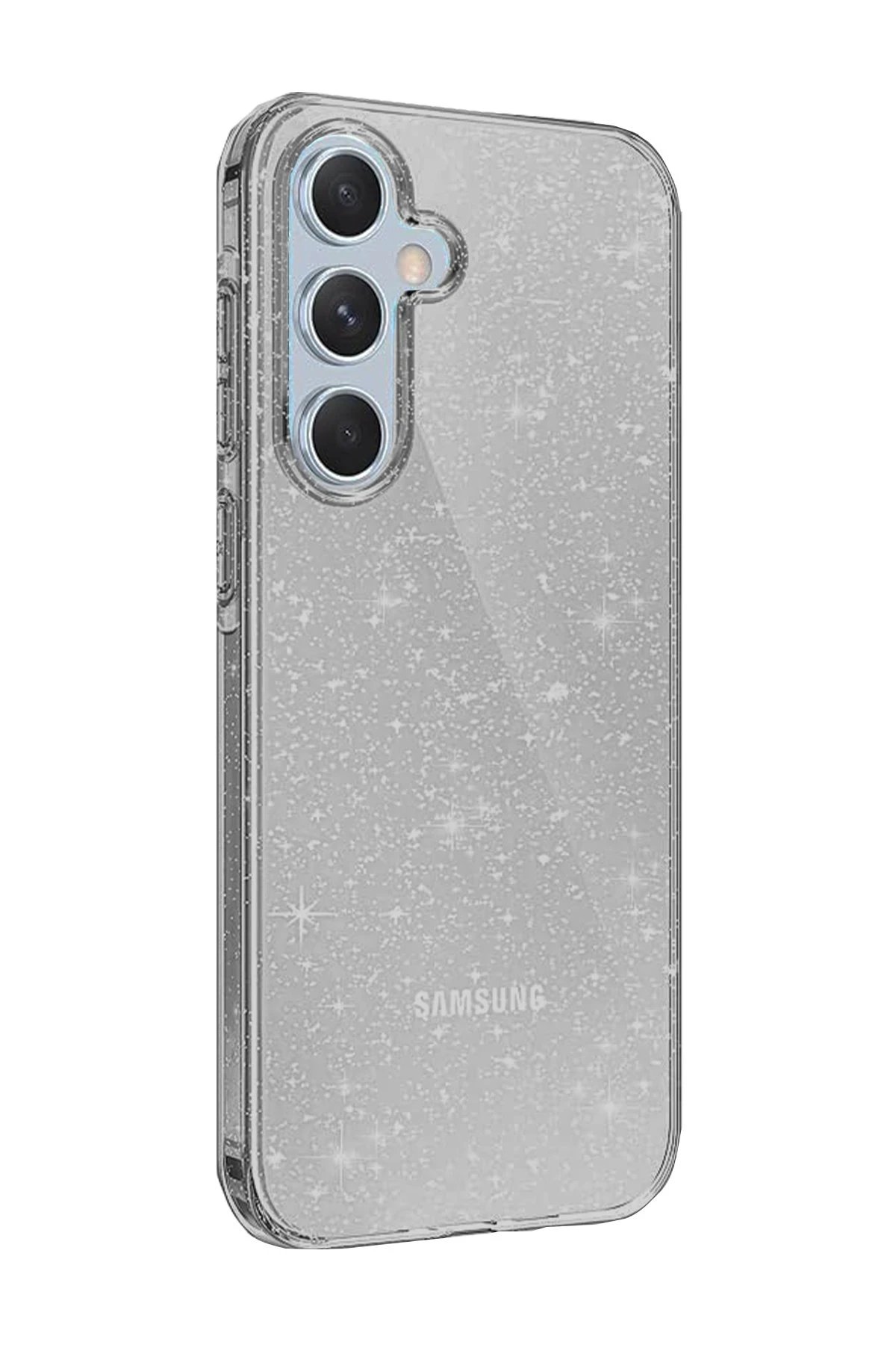 Samsung Galaxy A54 5G Kılıf Glow Kapak - Siyah-(5796)