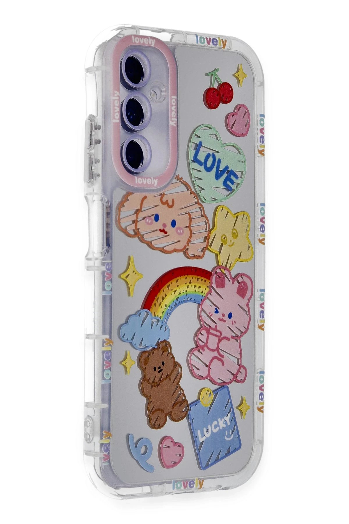 Samsung Galaxy A05S Kılıf Reflexion Desenli Kapak - Desen 4-(5796)