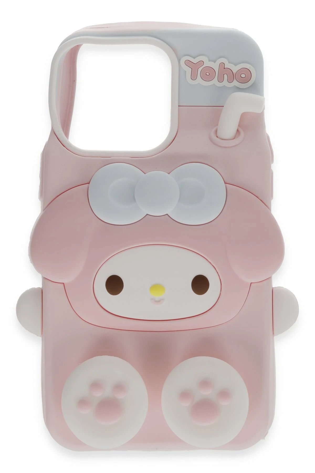 iPhone 15 Pro Max Kılıf Poky Karakter Silikon Kapak - Desen 2-(5796)