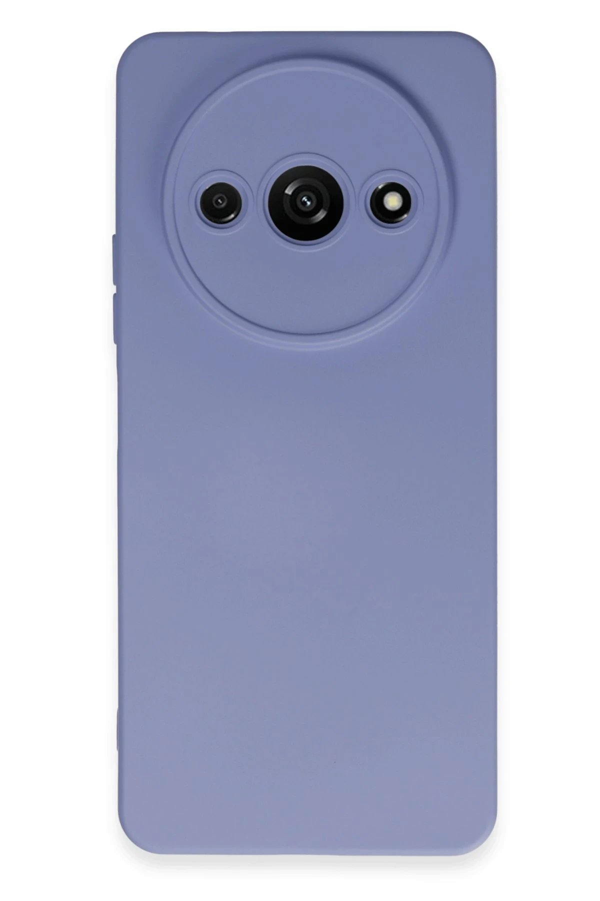 Xiaomi Redmi A3 4G Kılıf Nano içi Kadife Silikon - Lila-(5796)