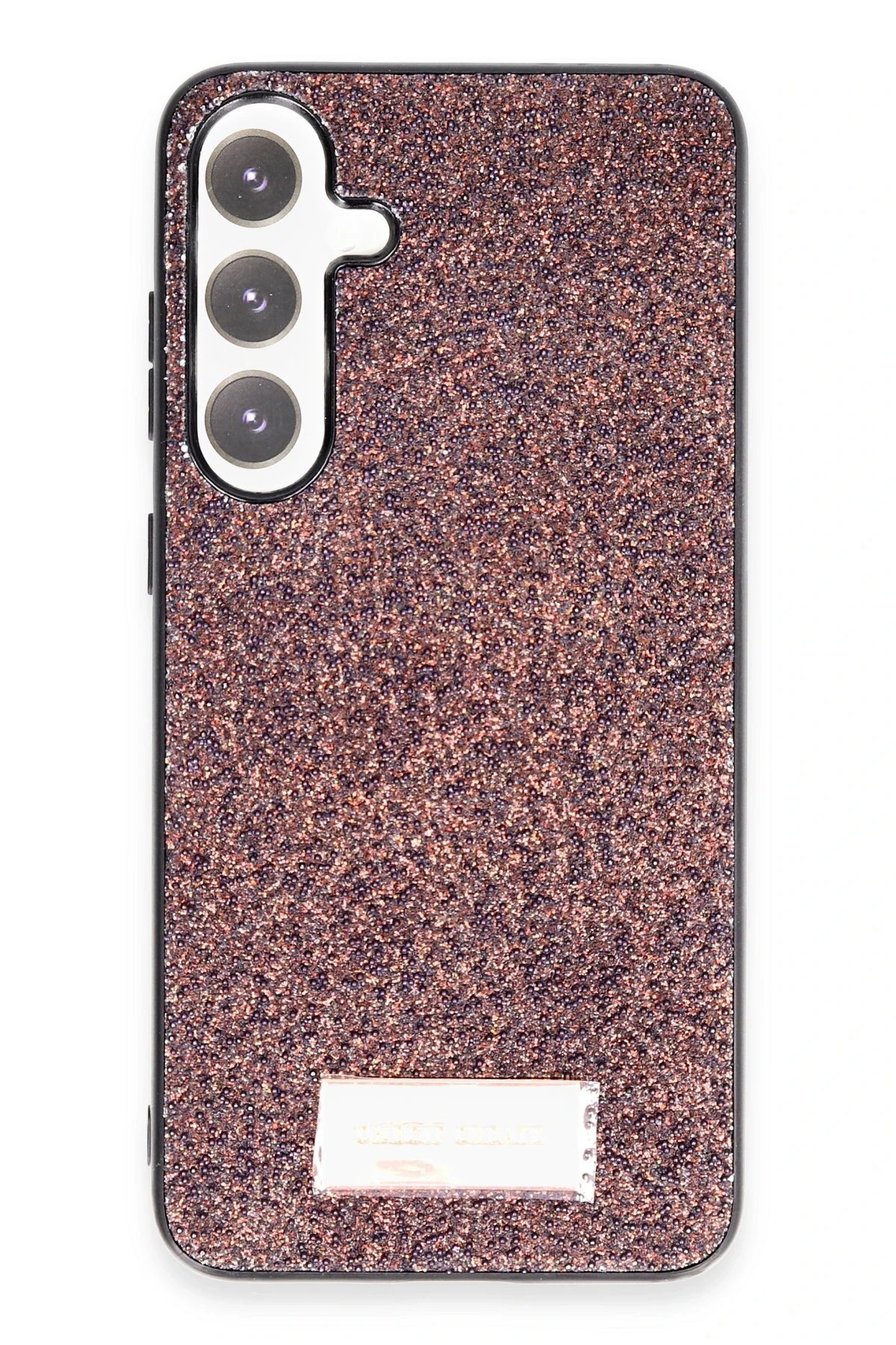 Samsung Galaxy A14 4G Bright Simli Kapak - Derin Mor-(5796)