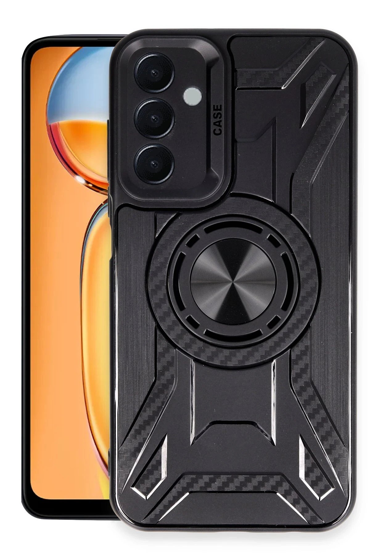 Samsung Galaxy A25 5G Kılıf Lincoln Silikon - Siyah-(5796)