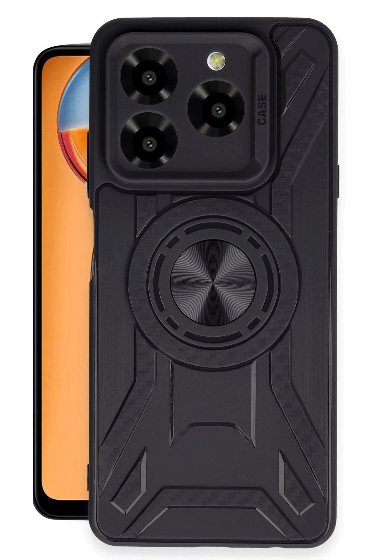 General Mobile Era 30 Kılıf Lincoln Silikon - Siyah-(5796)