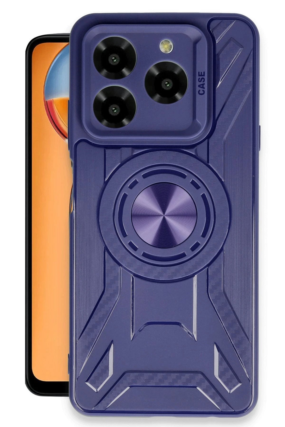 General Mobile Era 50 Kılıf Lincoln Silikon - Lacivert-(5796)