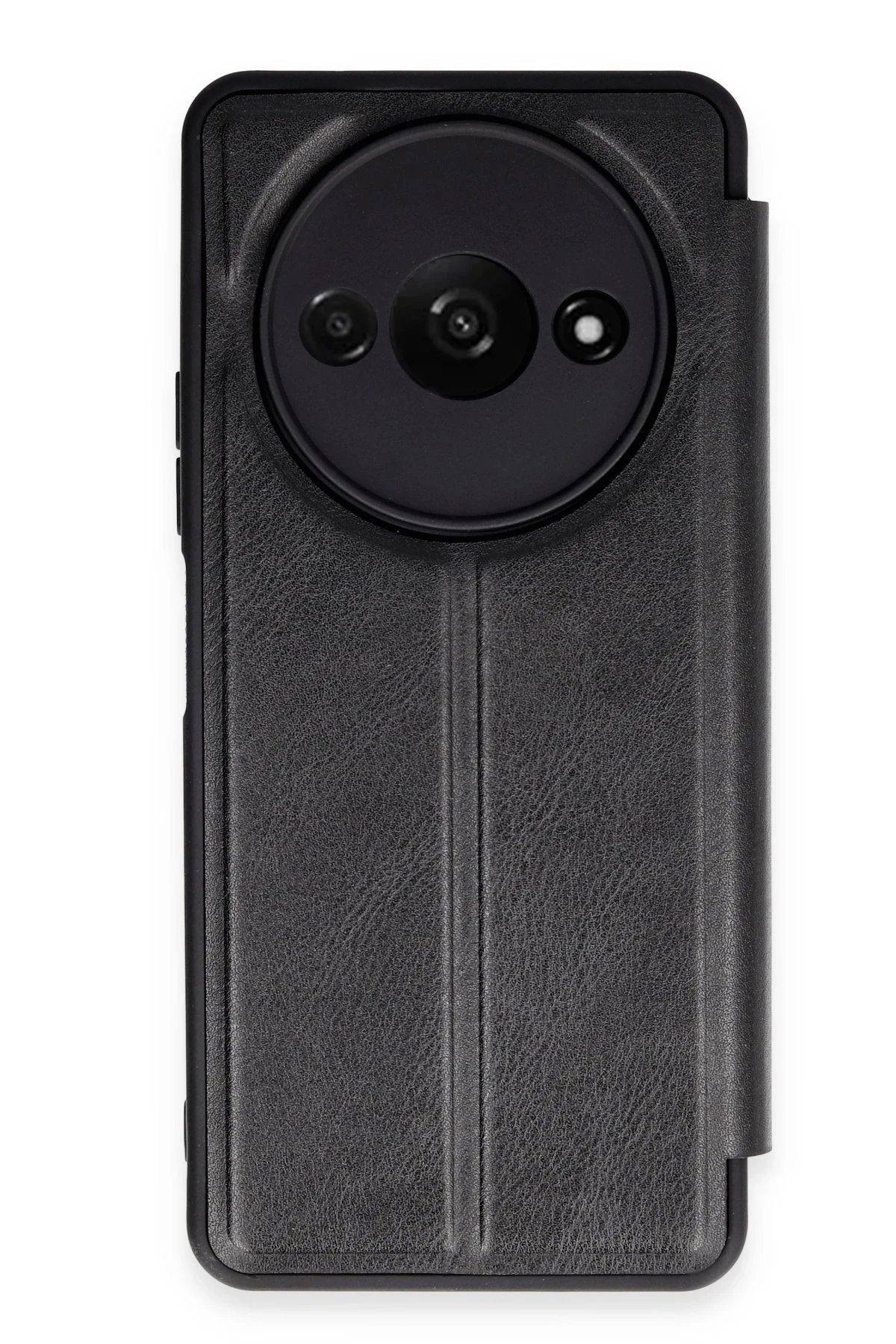 Xiaomi Redmi A3 4G Kılıf Flip Cover - Siyah-(5796)
