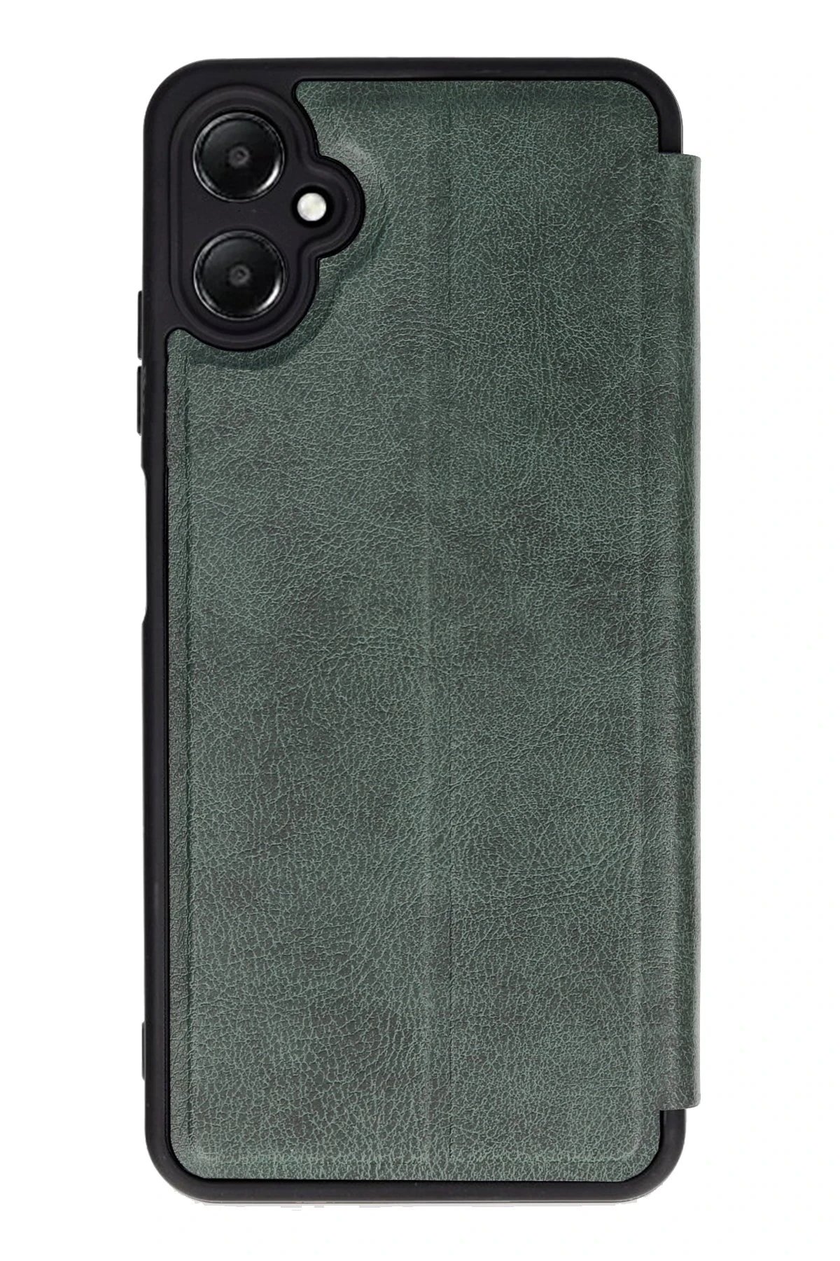 Samsung Galaxy A05 Kılıf Flip Cover - Koyu Yeşil-(5796)