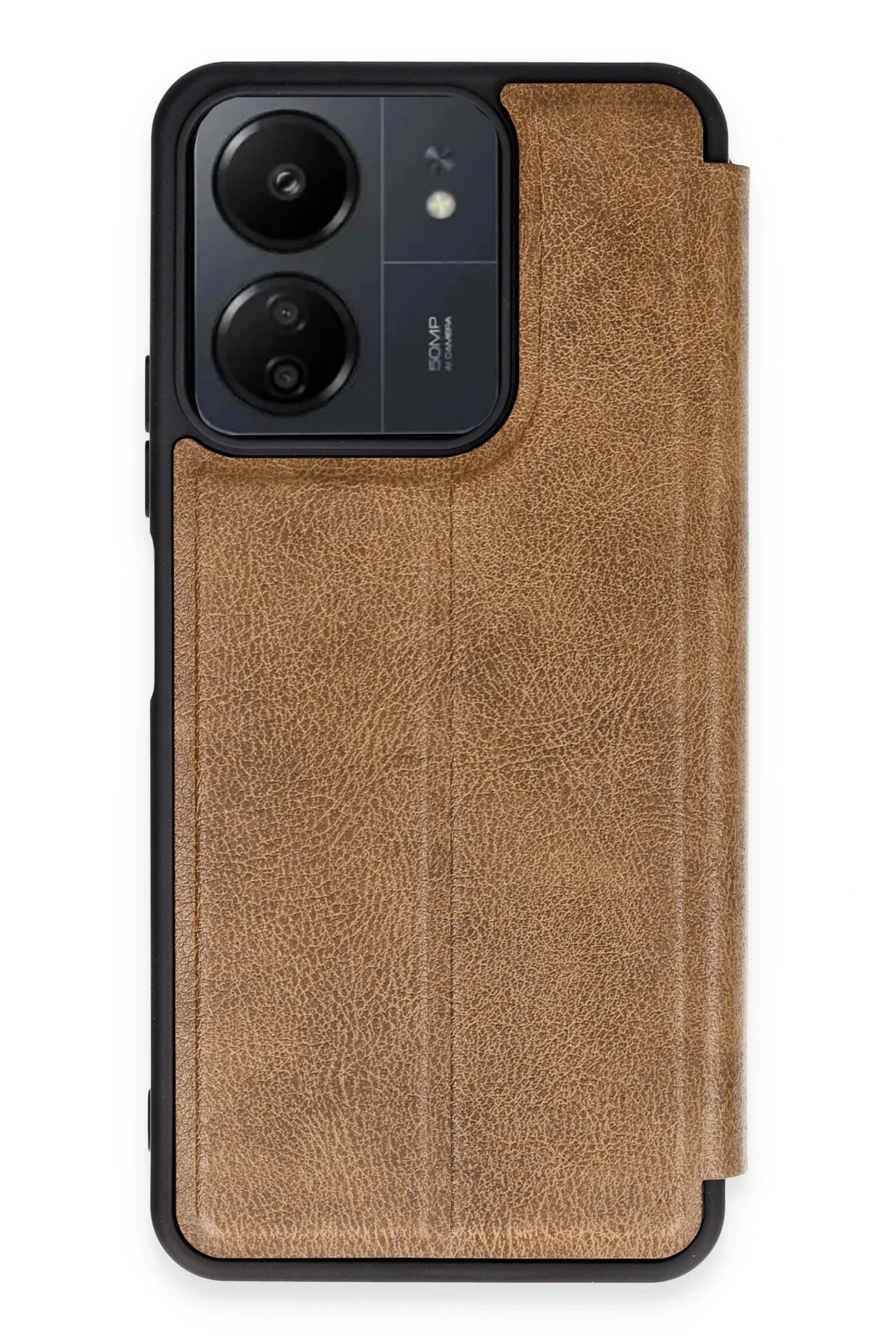 Xiaomi Redmi 13C Kılıf Flip Cover - Taba-(5796)