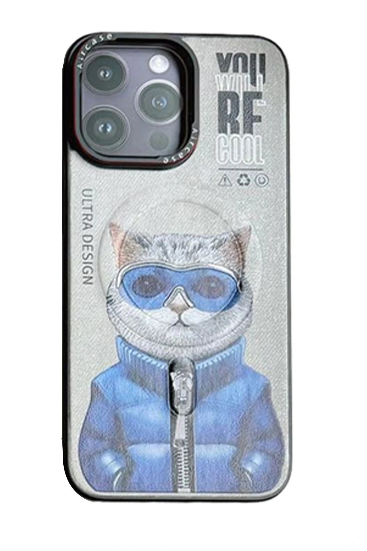 iPhone 14 Pro Fun Magsafe Kapak - Titan Gri-2-(5796)