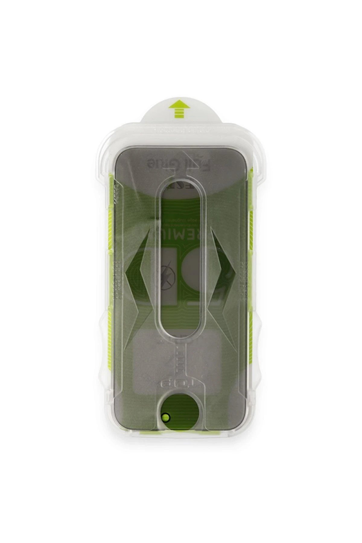 iPhone 16 Pro Max Magic 5D Hayalet Cam - Siyah-(5796)