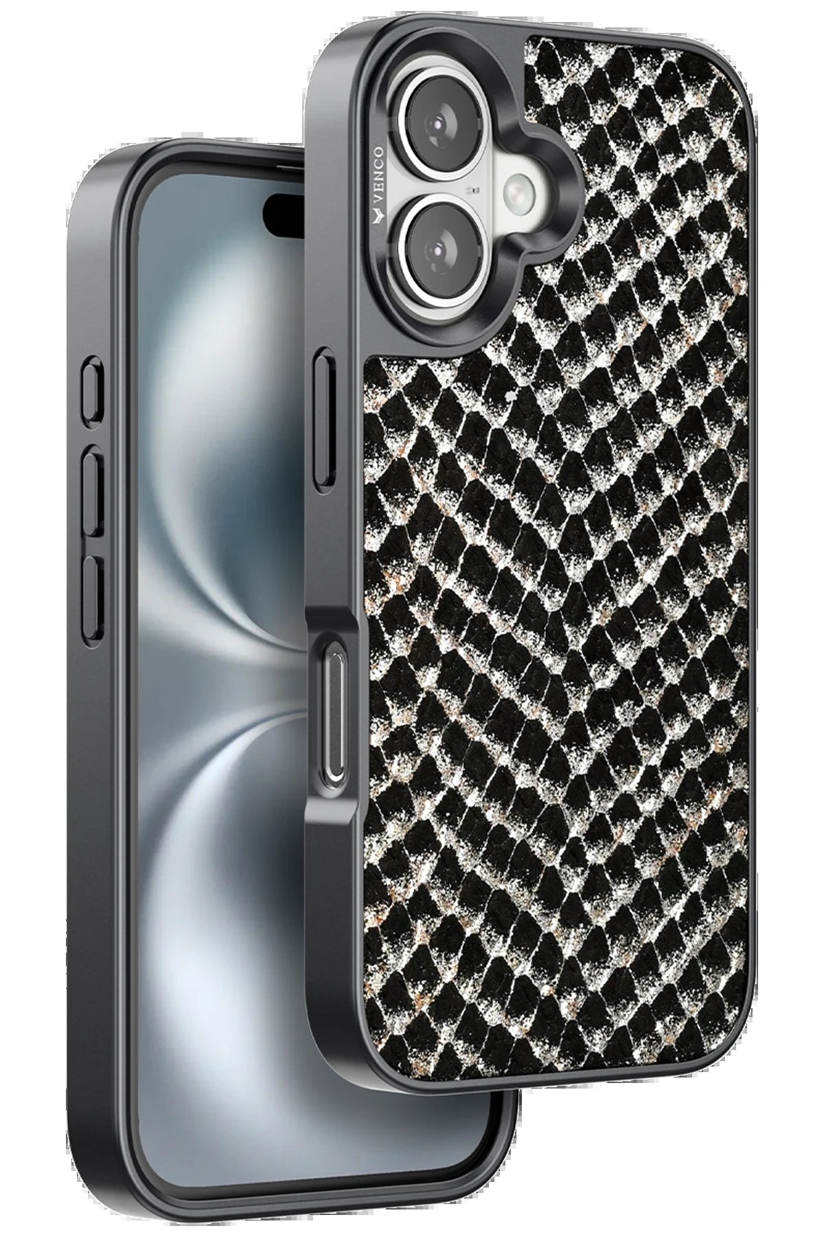 iPhone 16 Viper Kapak - Siyah-(5796)