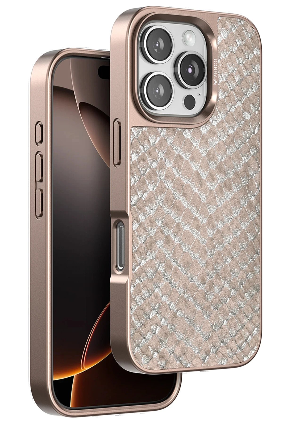 iPhone 16 Pro Max Viper Kapak - Titan Gri-(5796)