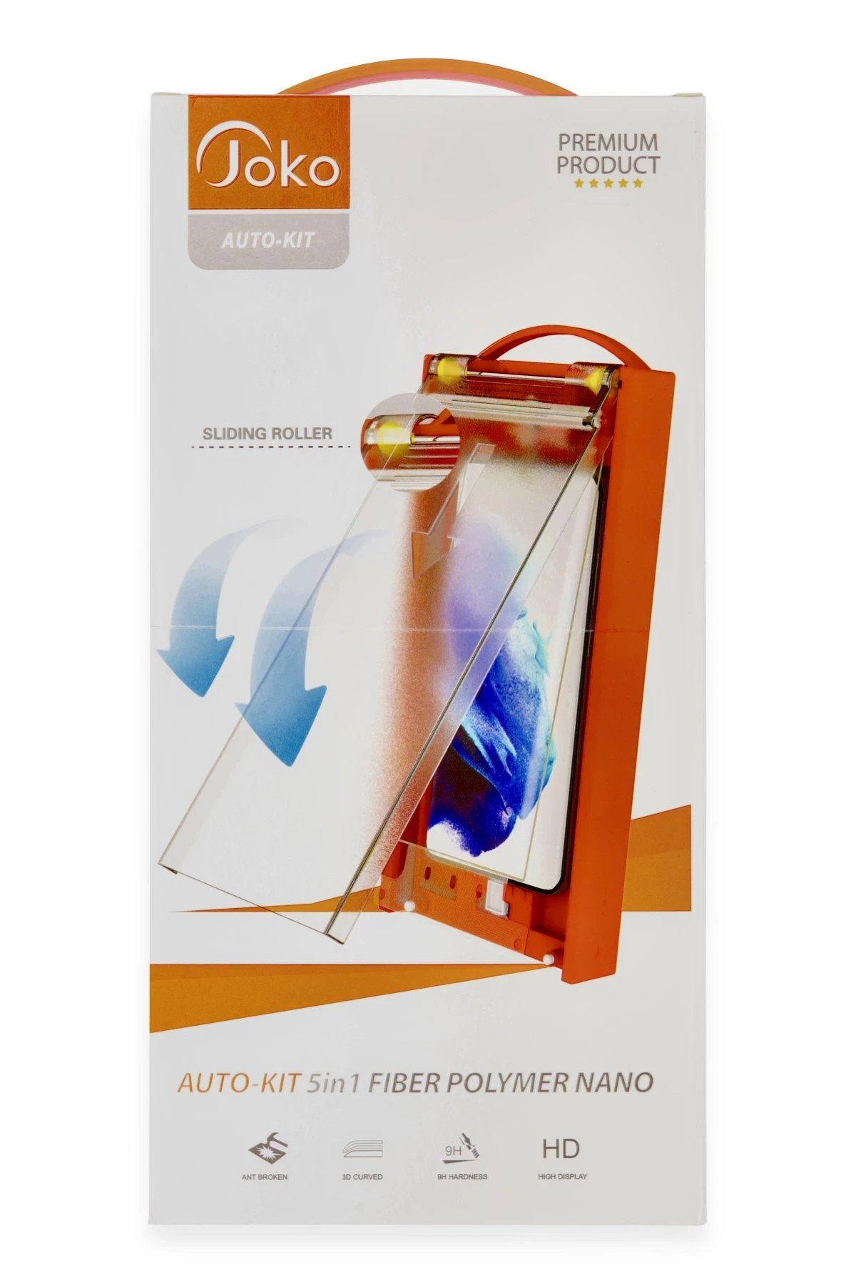 Samsung Galaxy S22 5in1 Fiber Polymer Nano Ekran Koruyucu-(5796)