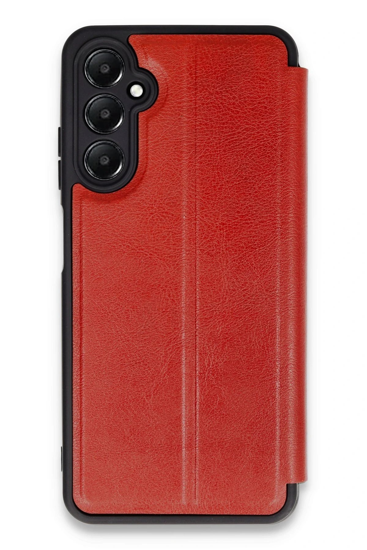 Samsung Galaxy A55 5G Kılıf Flip Cover - Kırmızı-(5796)