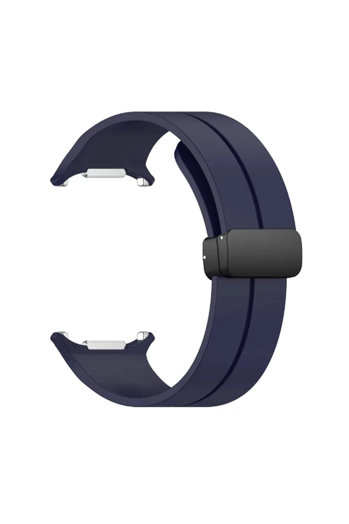 Watch 7 Ultra KR418 Tender Silikon Kordon - Lacivert-(5796)