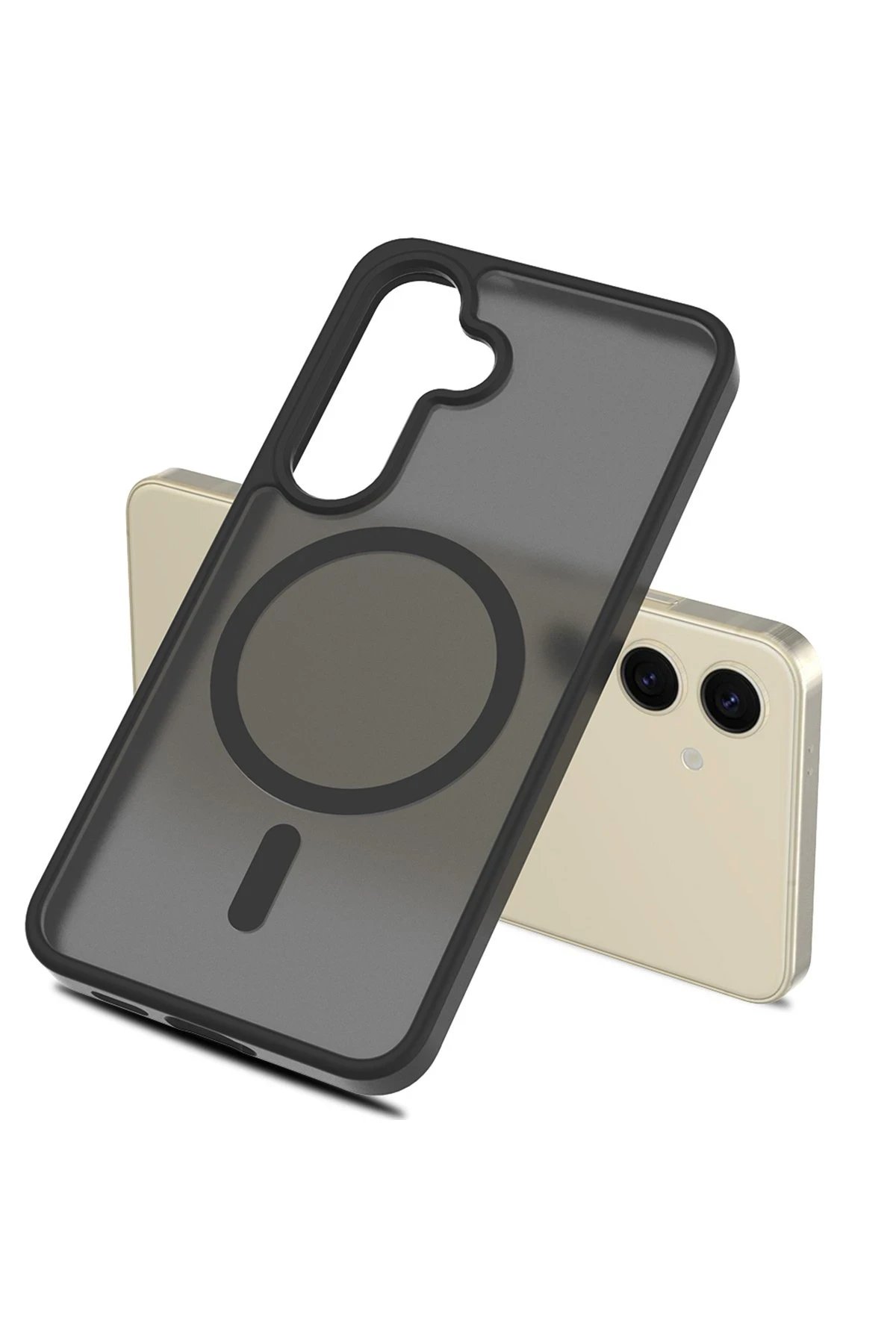 Samsung Galaxy S24 Jota Magsafe Kapak - Açık Mavi-(5796)