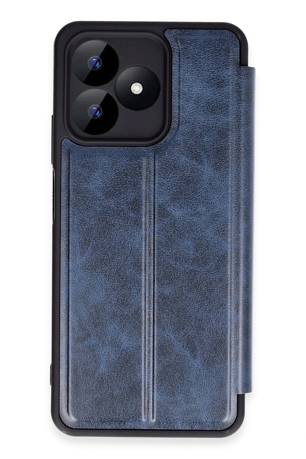 Realme Note 50 4G Kılıf Flip Cover - Lacivert-(5796)