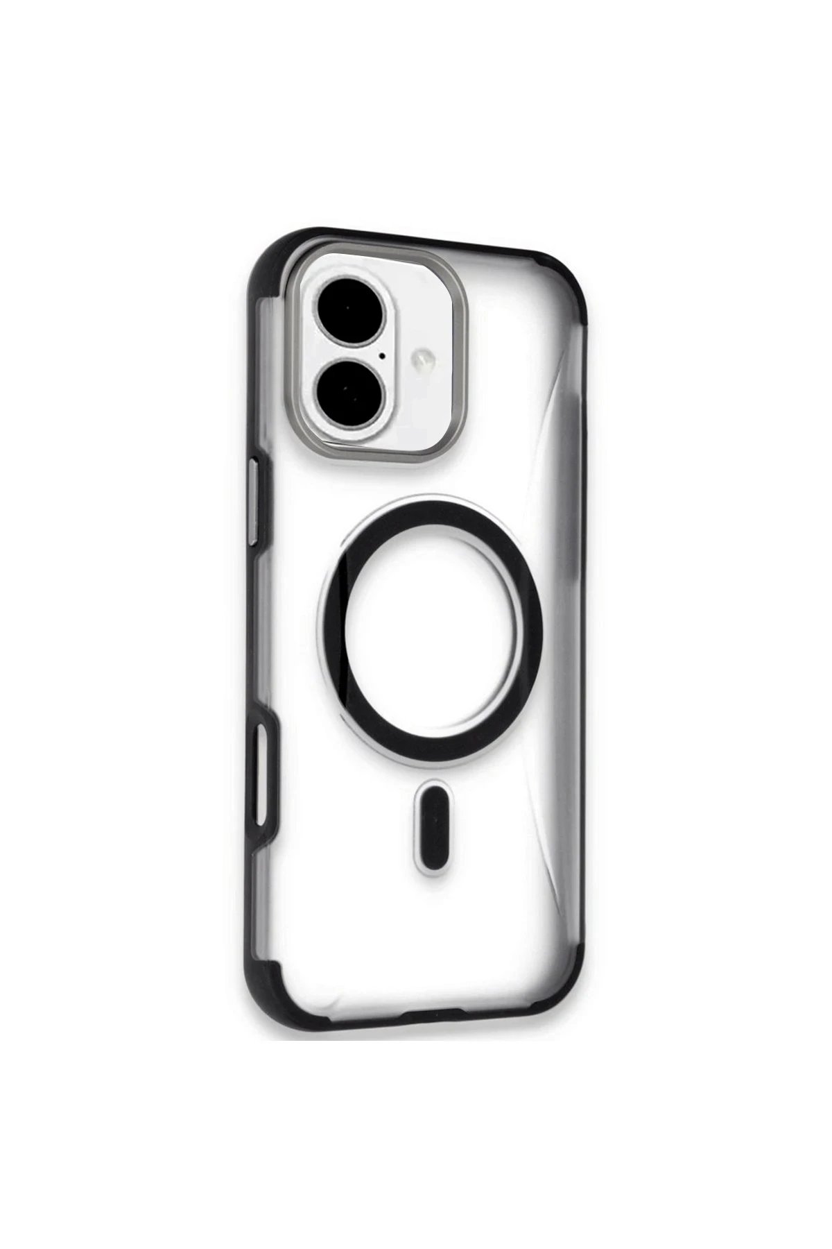 iPhone 16 Hilton Magsafe Kapak - Siyah-(5796)